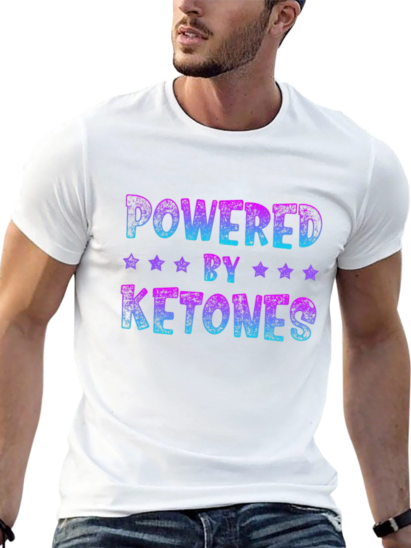 Powered By Ketones Graphic T-Shirt