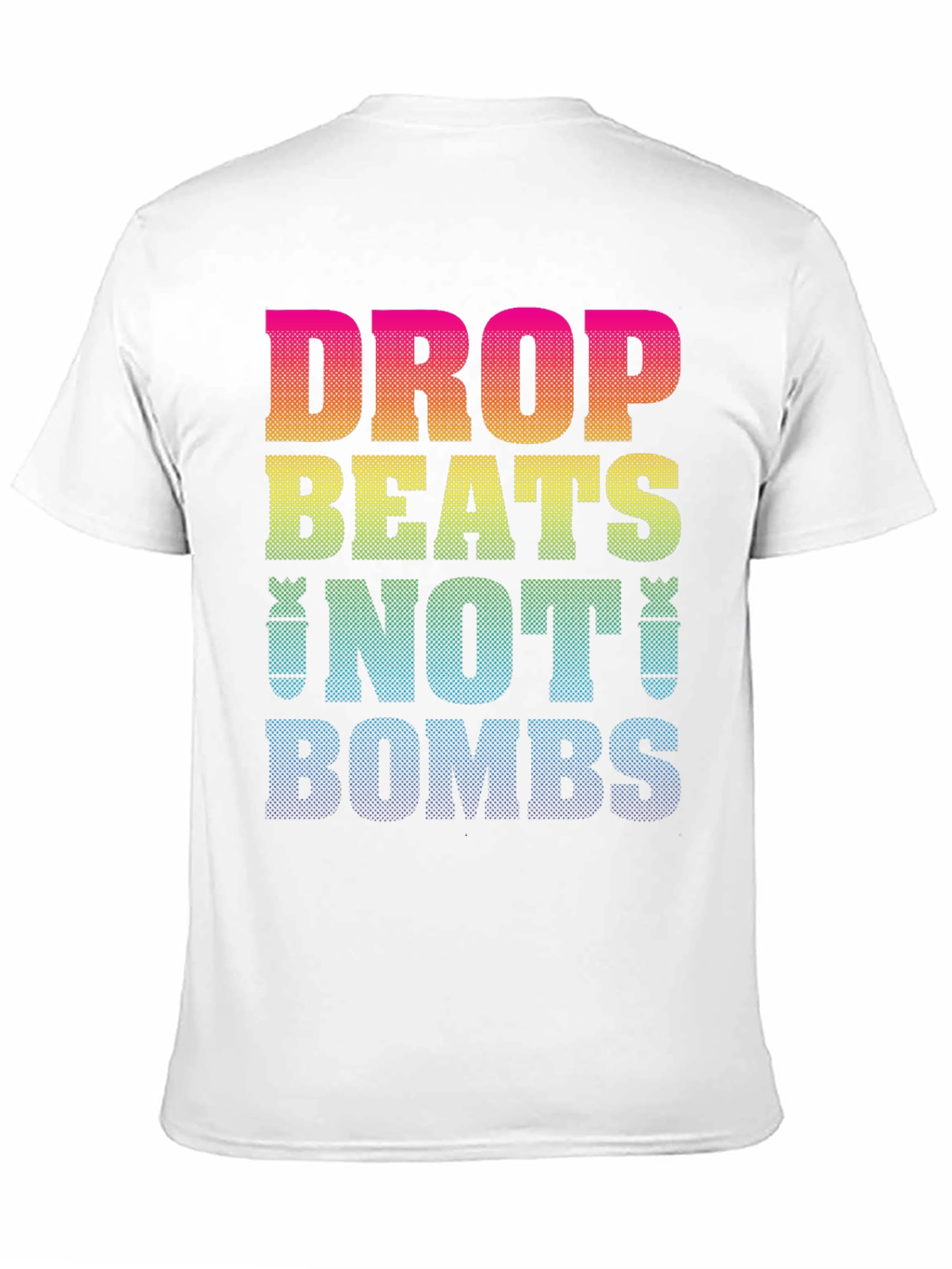 Drop Beats Not Bombs Graphic T-Shirt