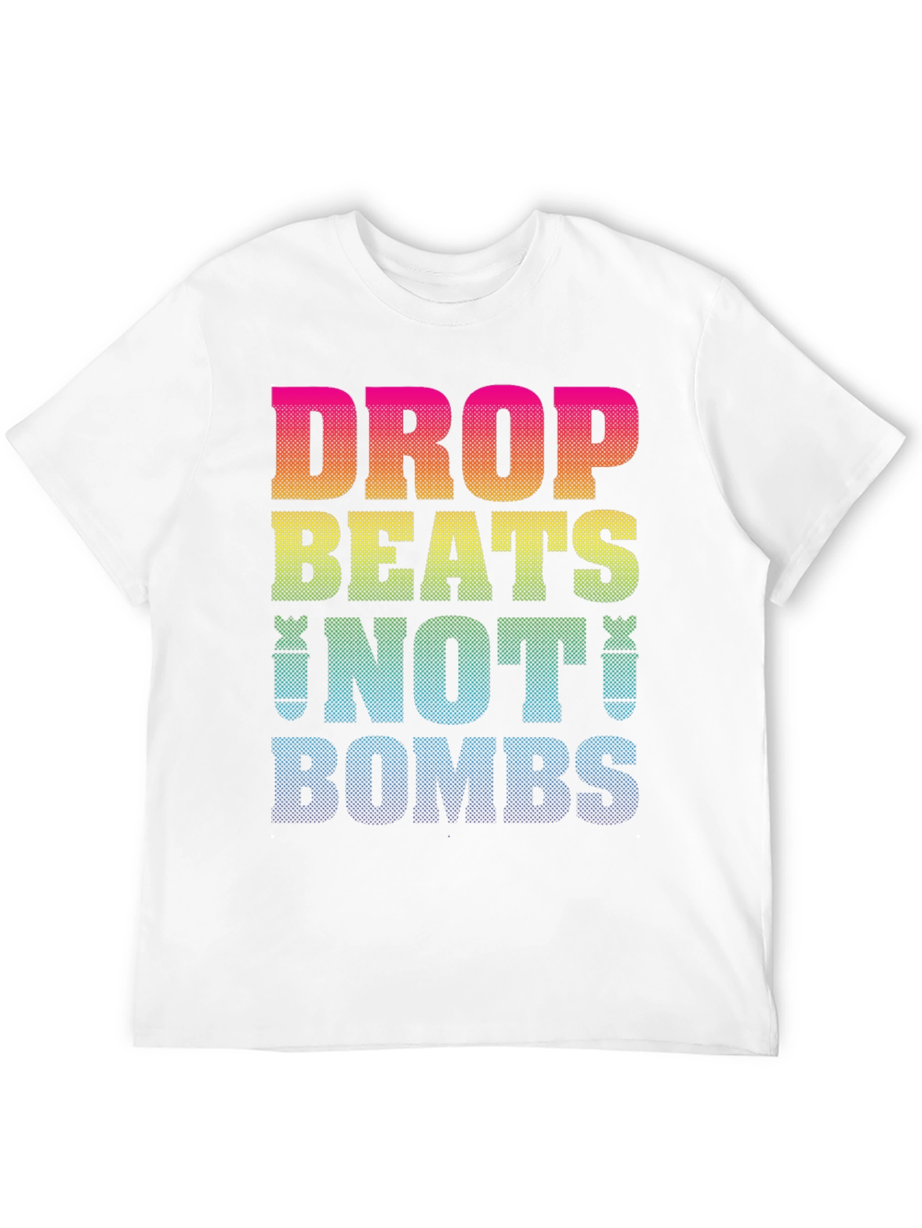 Drop Beats Not Bombs Graphic T-Shirt