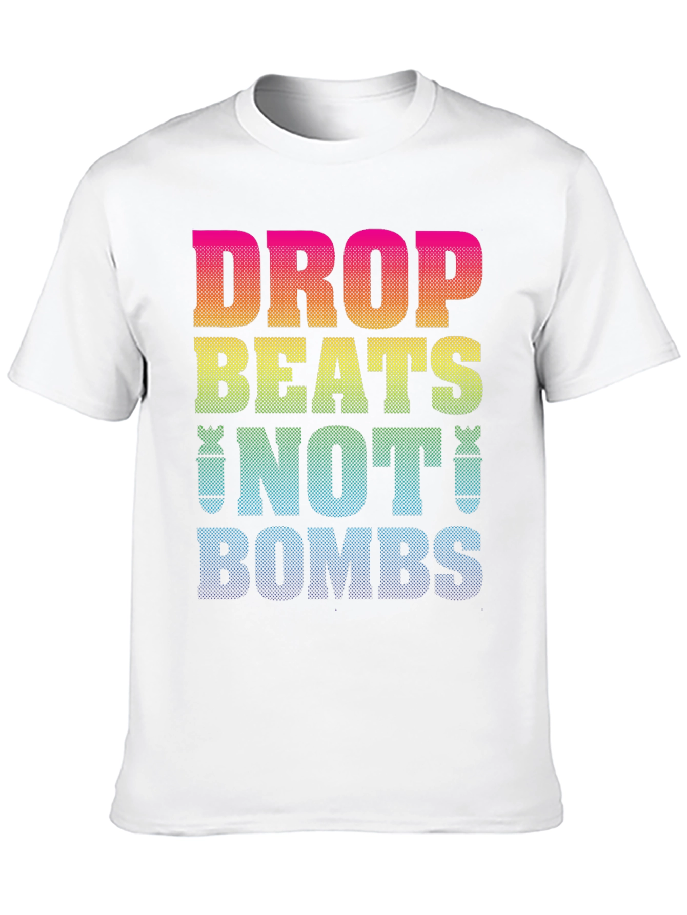 Drop Beats Not Bombs Graphic T-Shirt