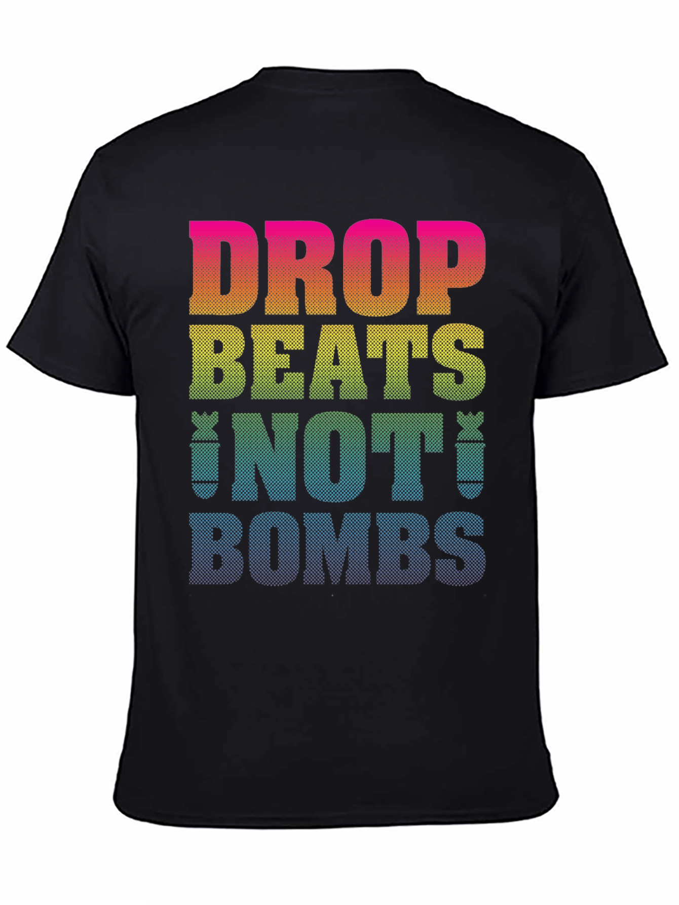 Drop Beats Not Bombs Graphic T-Shirt