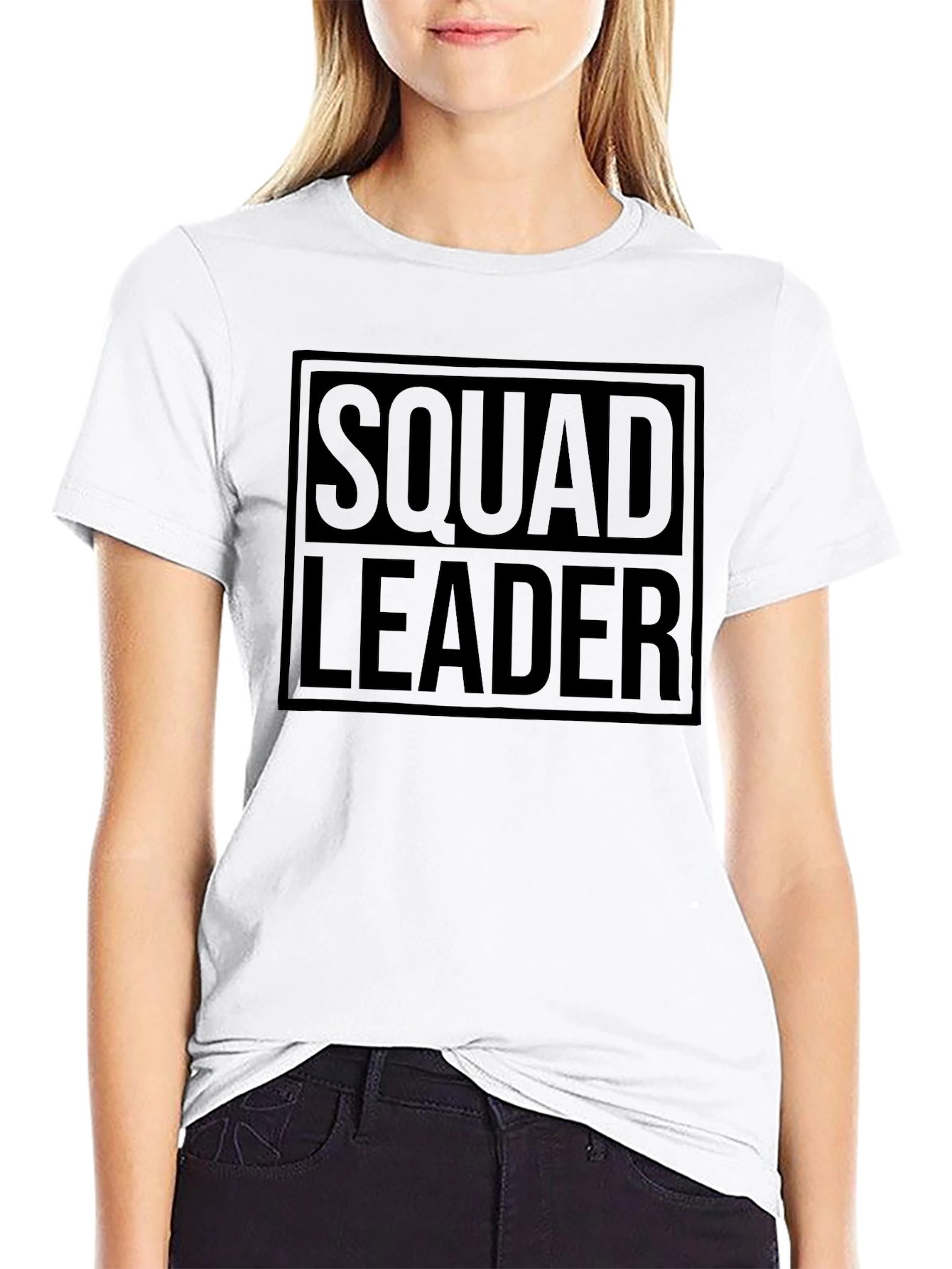 Squad Leader Graphic Tee - Black