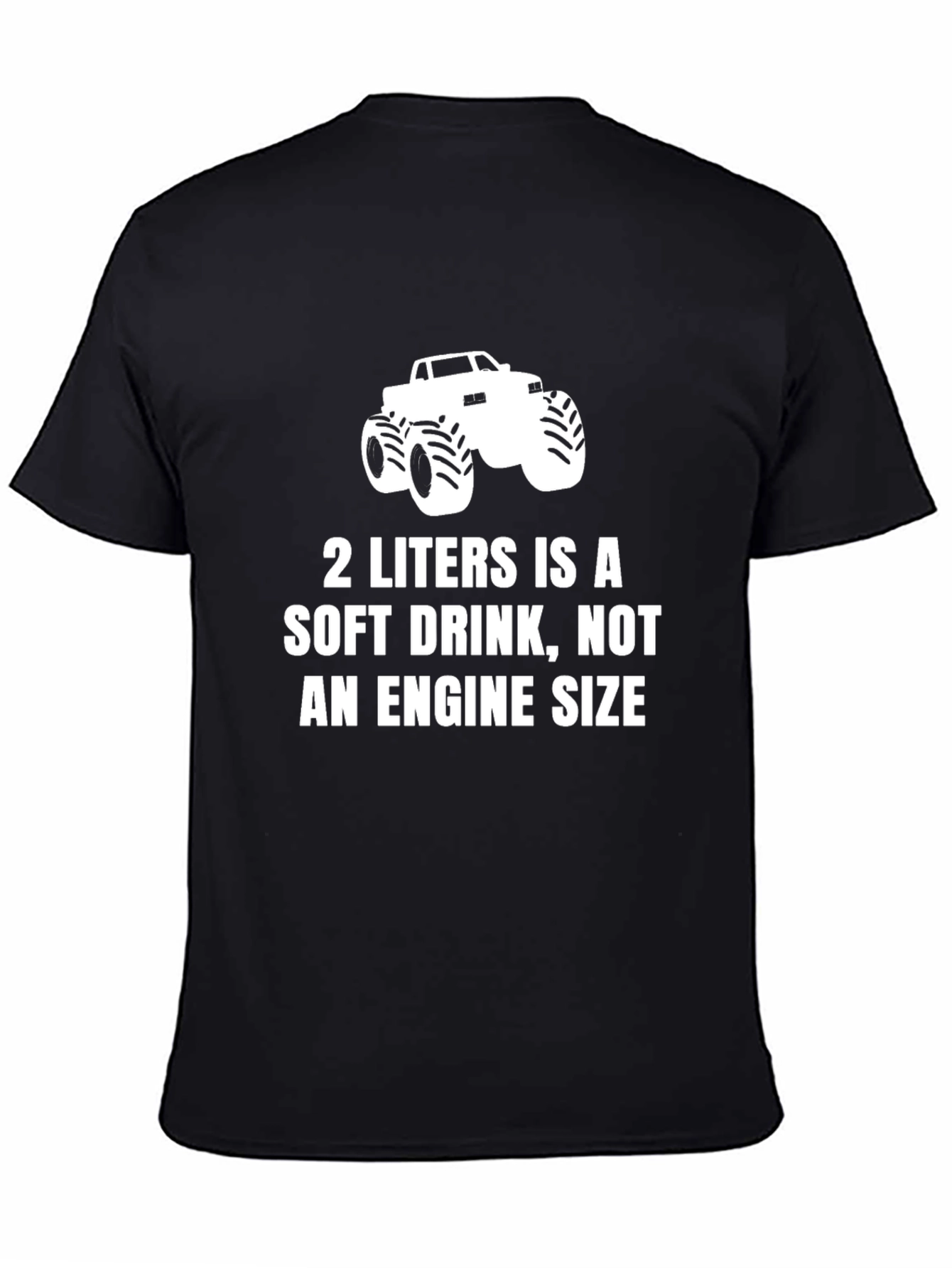 Funny 2 Liters is a Soft Drink Mens T-Shirt