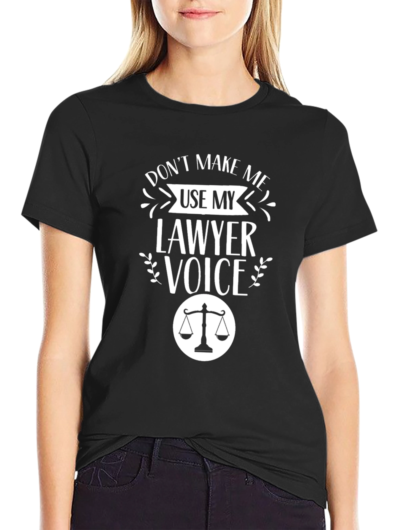 Lawyer Voice Graphic Tee - Funny Attorney T-Shirt