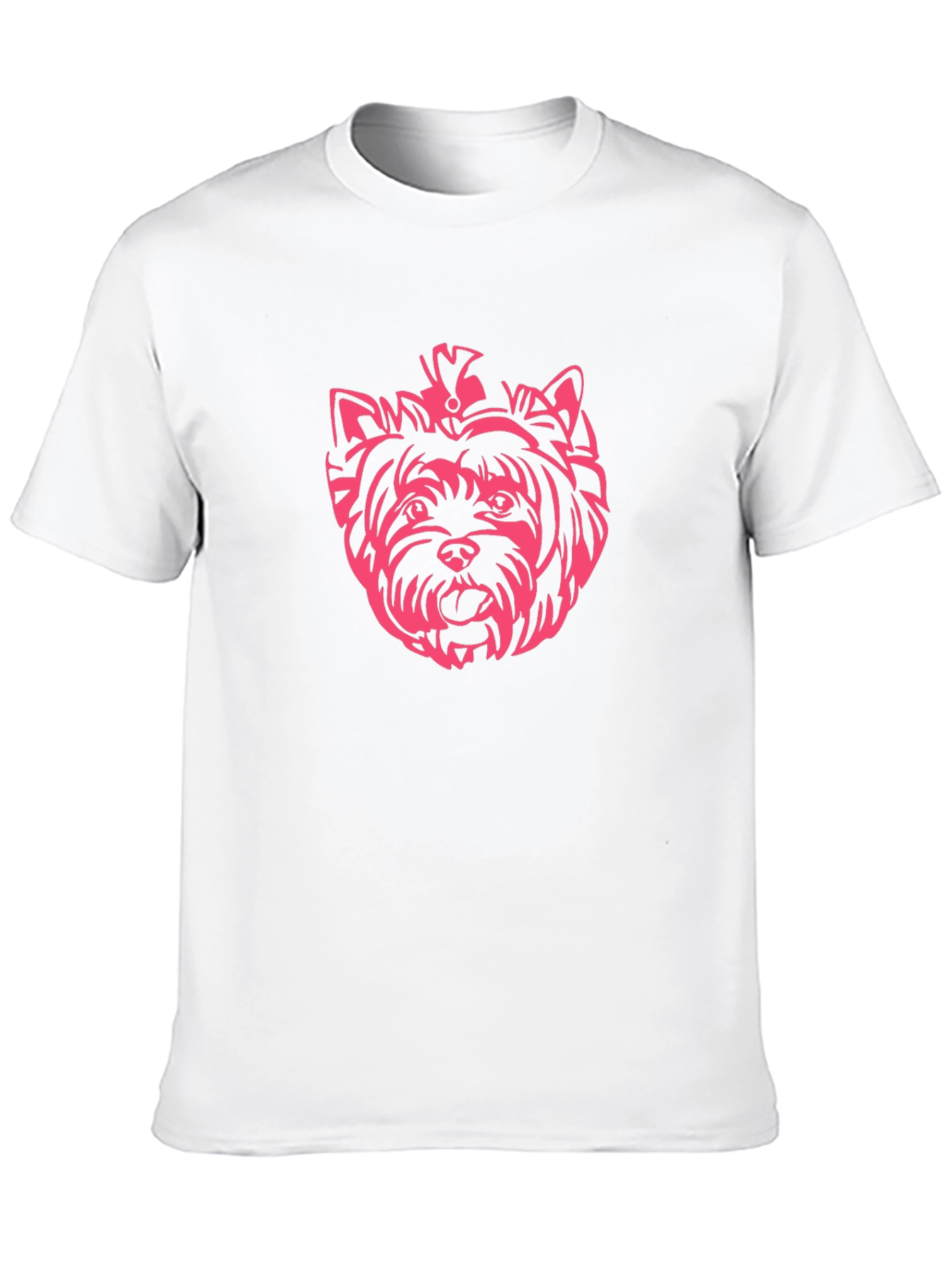 Yorkie Dog Black T-Shirt - Fun Graphic Tee