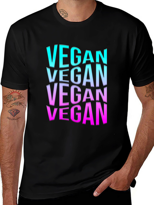 Vegan Gradient T-Shirt - Trendy Vegan Apparel