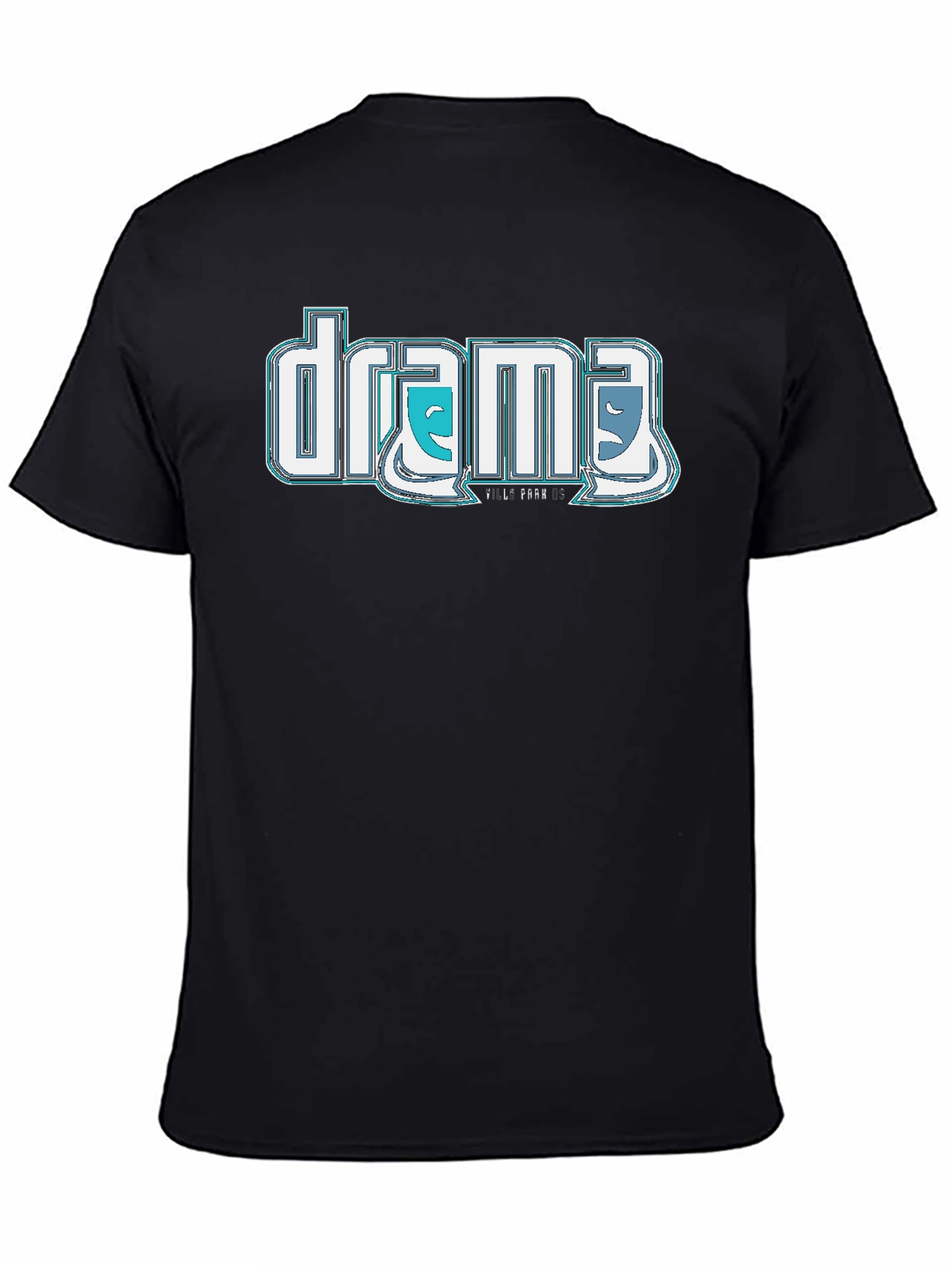 Drama T-Shirt: Comedic & Tragic Masks