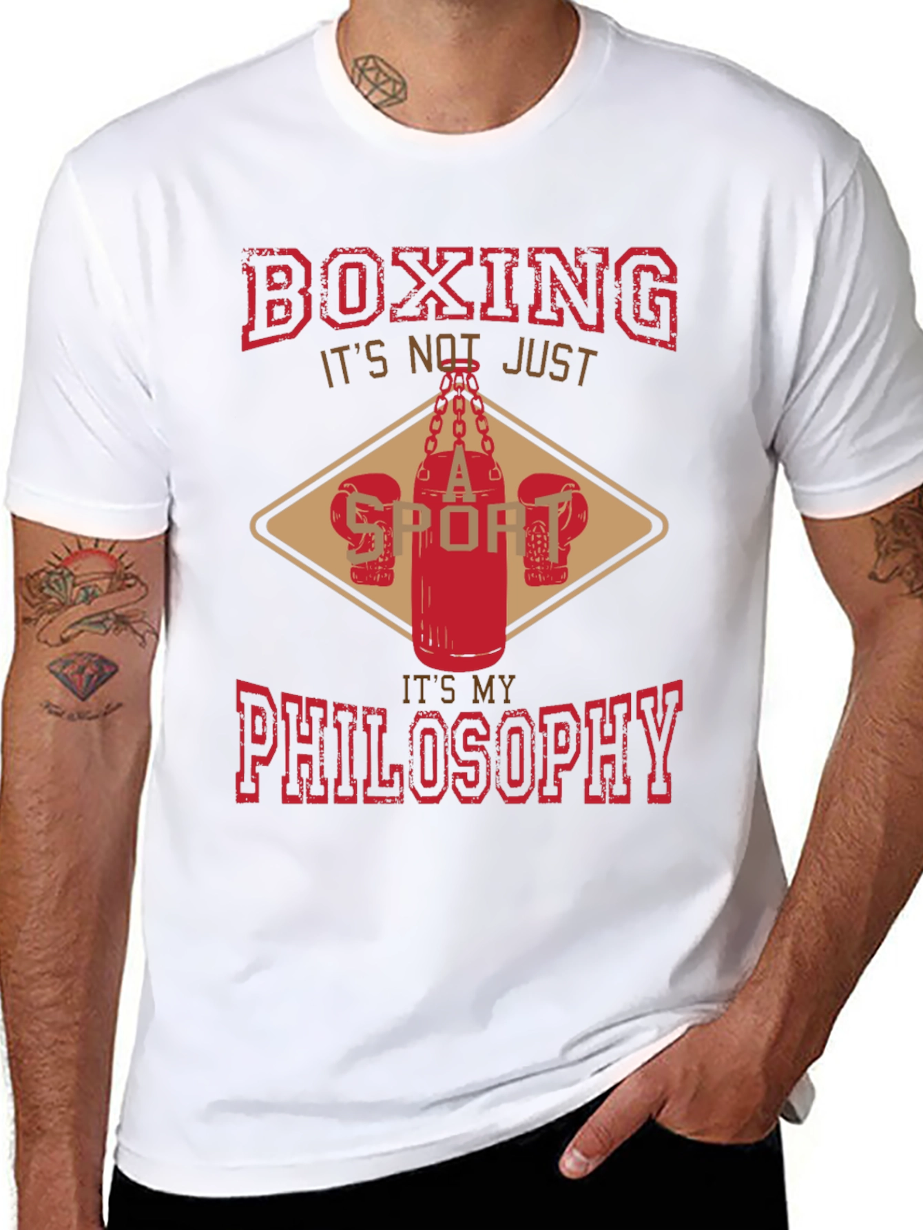 Boxing Philosophy Graphic Tee