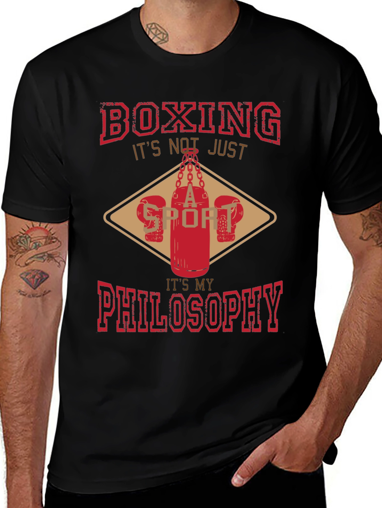 Boxing Philosophy Graphic Tee