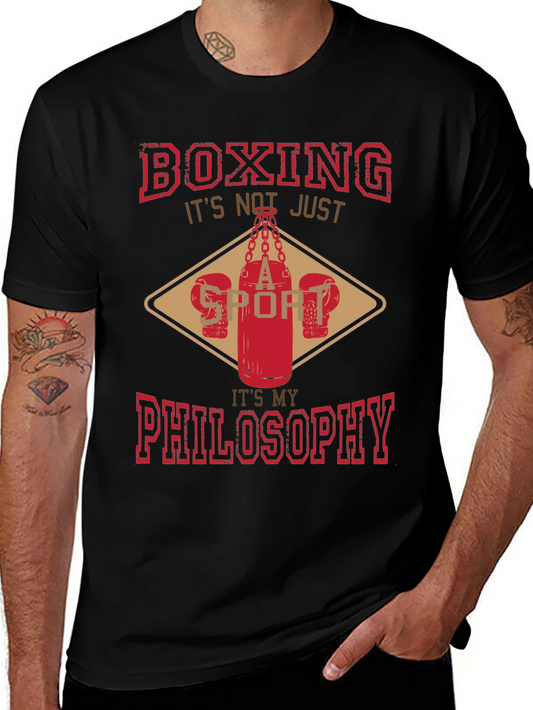 Boxing Philosophy Graphic Tee