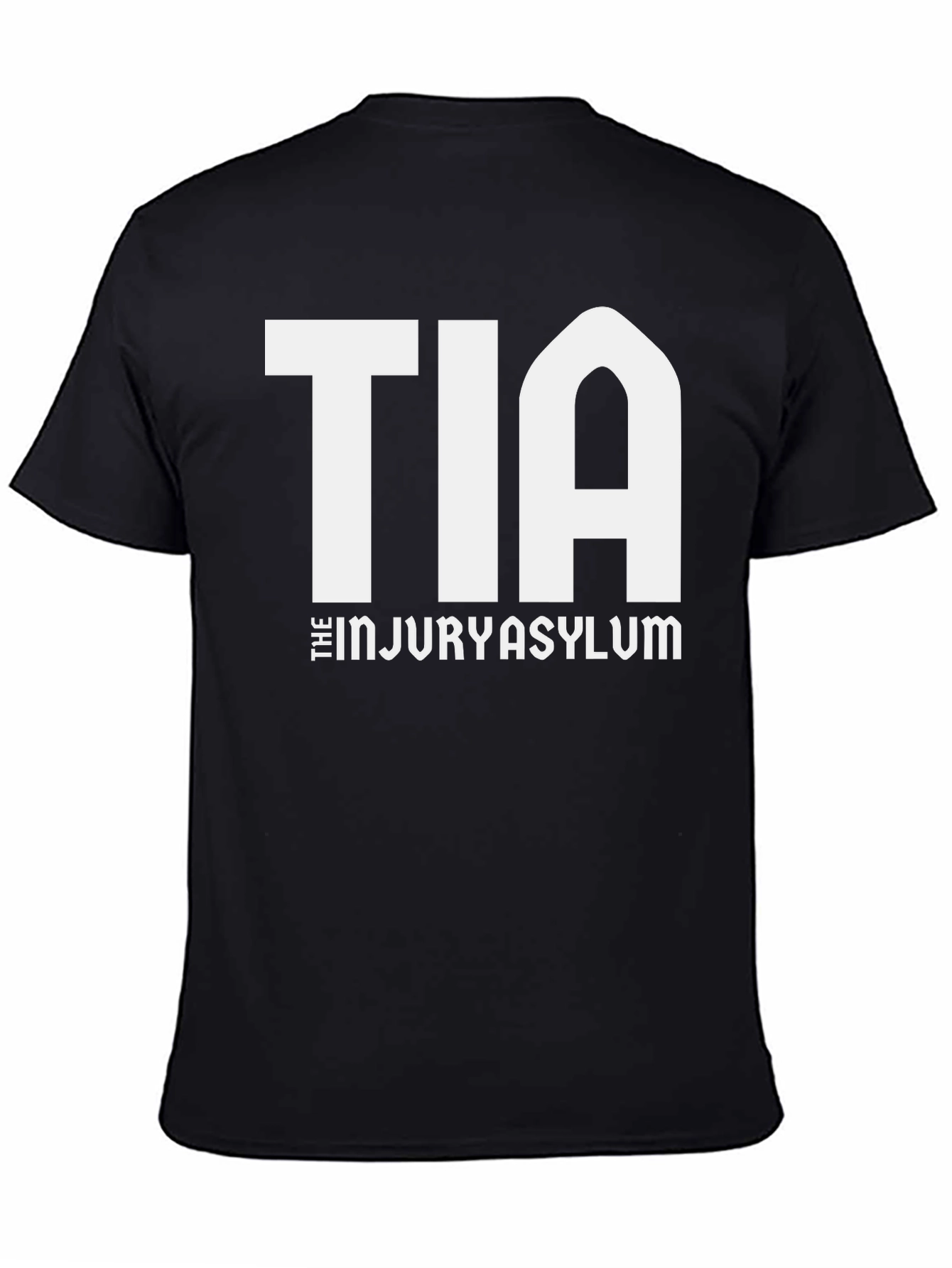 TIA The Injury Asylum Black T-Shirt