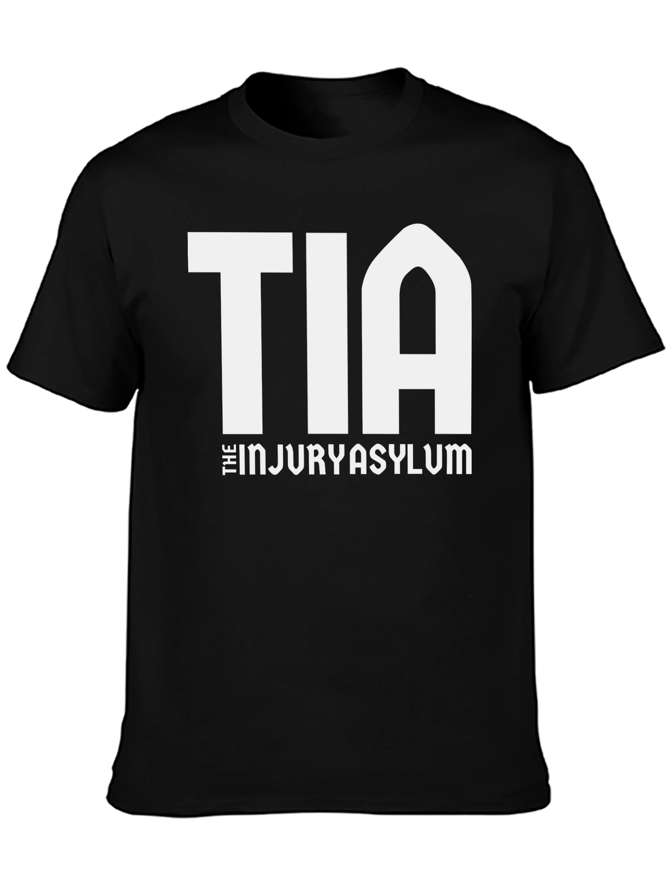 TIA The Injury Asylum Black T-Shirt