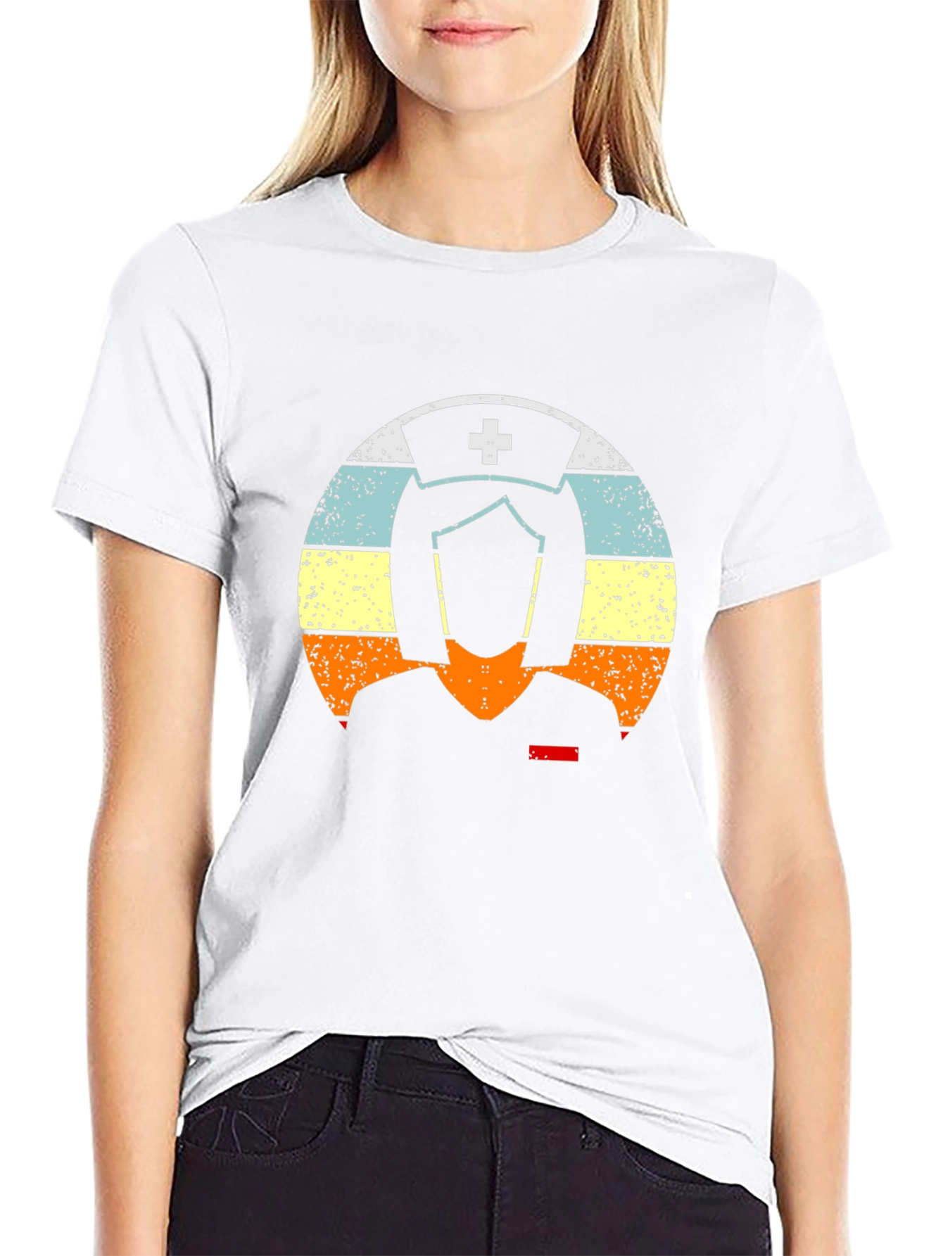 Retro Nurse T-Shirt - Healthcare Hero Tee