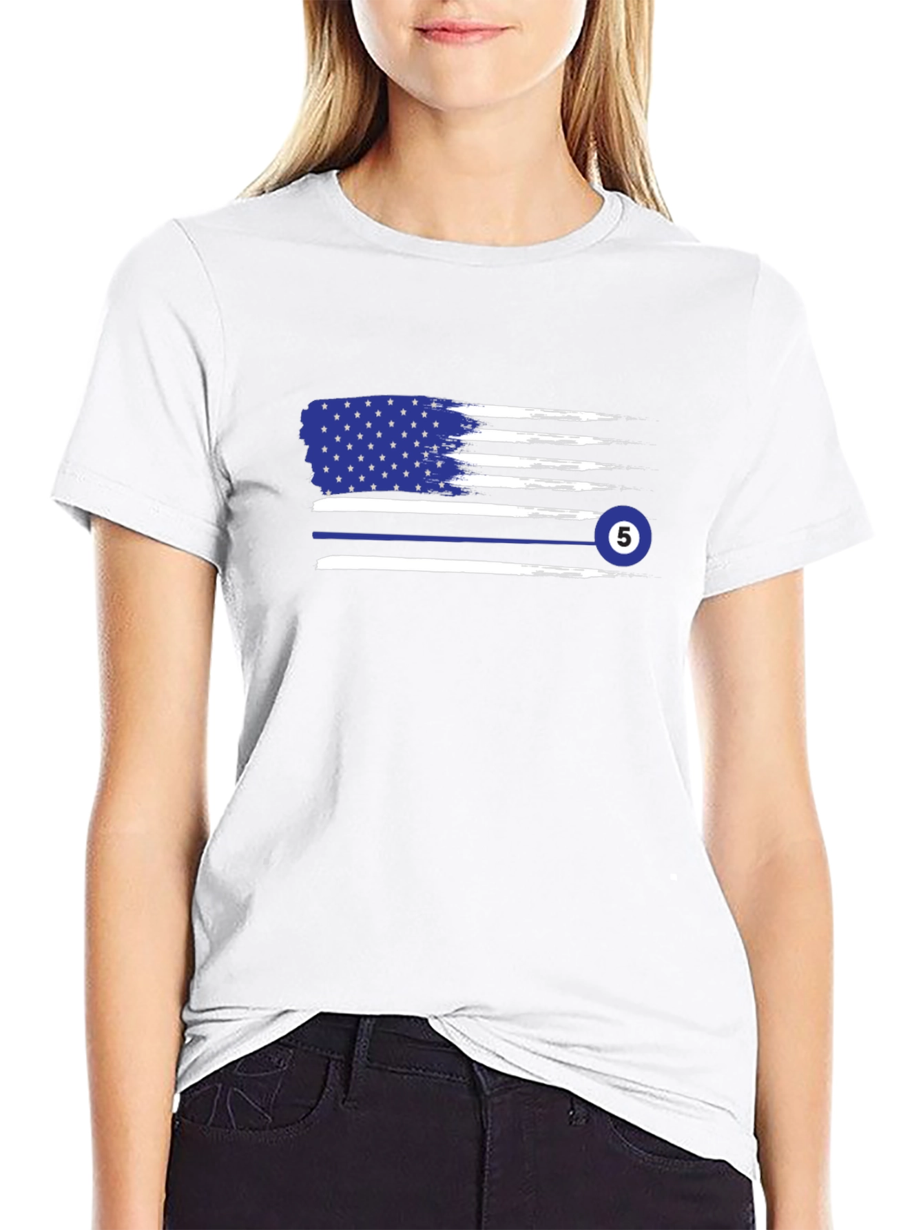 American Flag Billiards T-Shirt