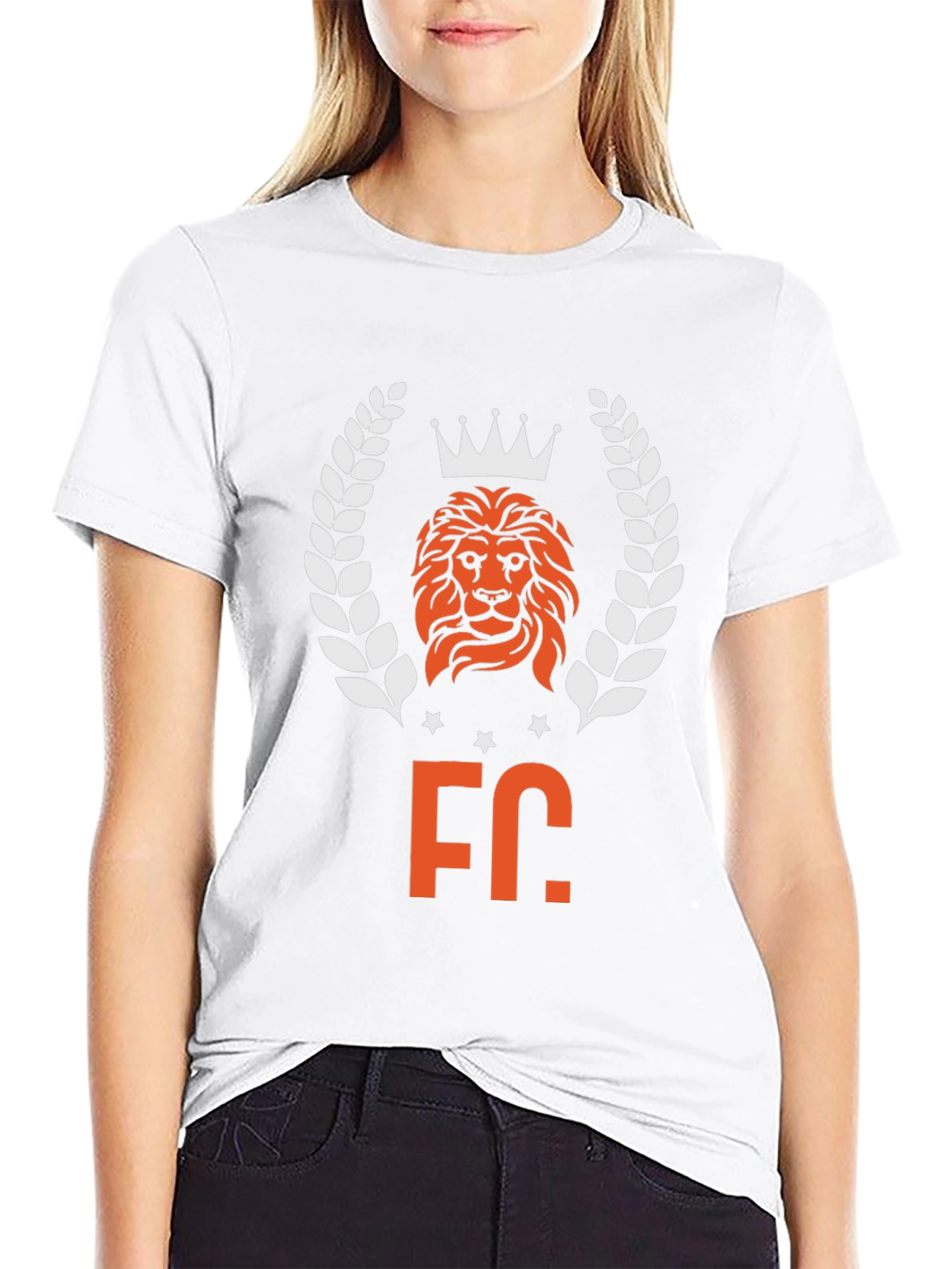 Lion Crown FC Graphic Tee - Black