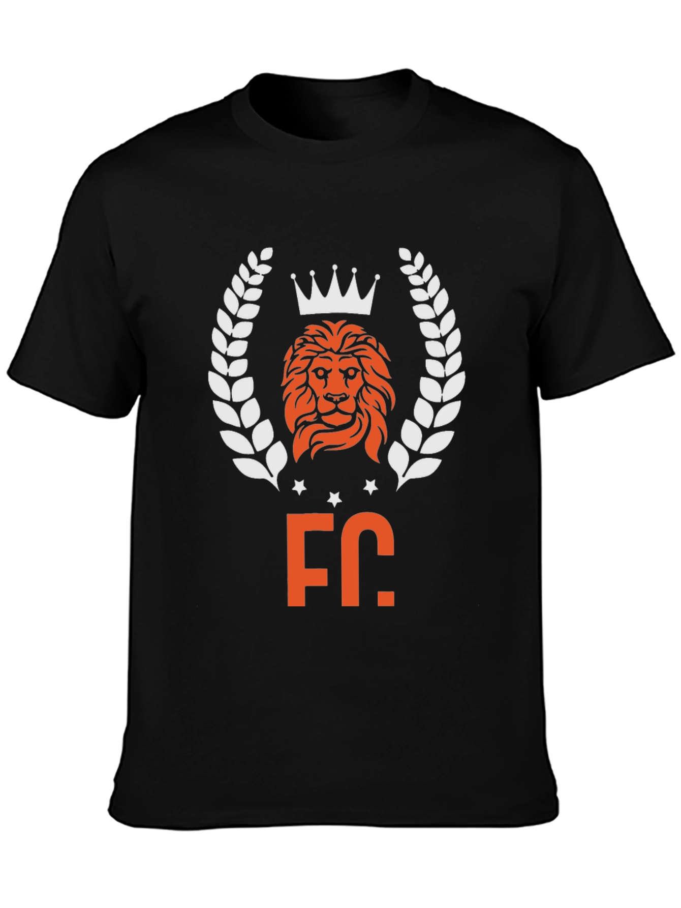 Lion Crown FC Graphic Tee - Black