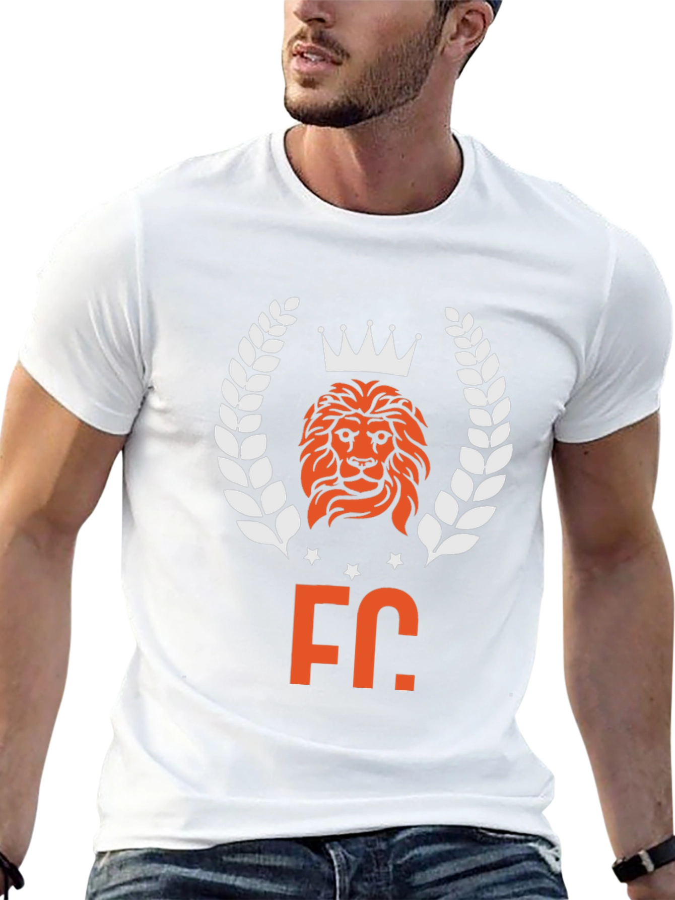 Lion Crown FC Graphic Tee - Black