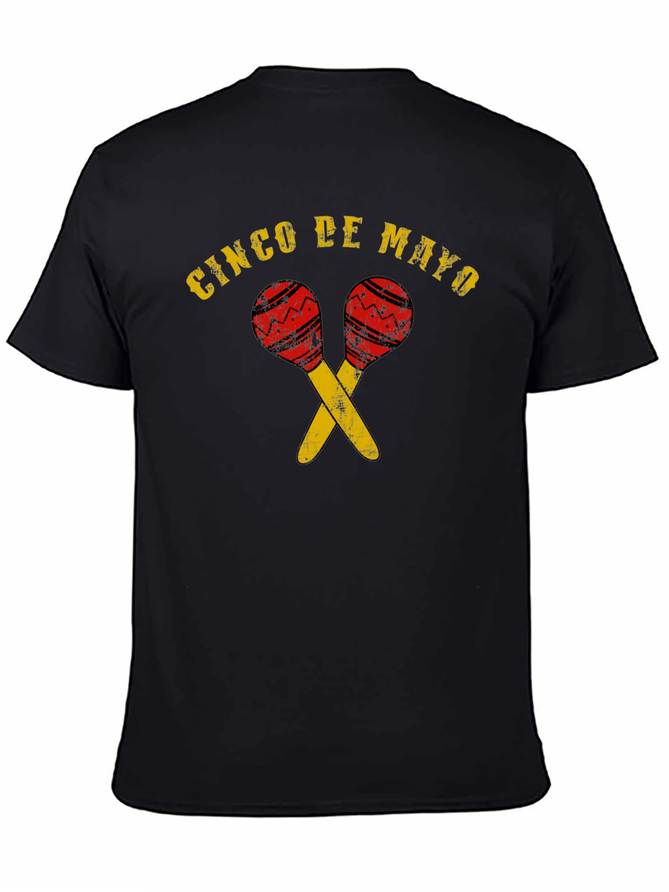Cinco de Mayo Maracas T-Shirt - Mens Graphic Tee