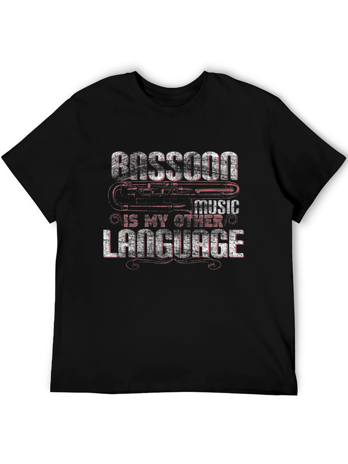 Bassoon Music T-Shirt - My Other Language Tee