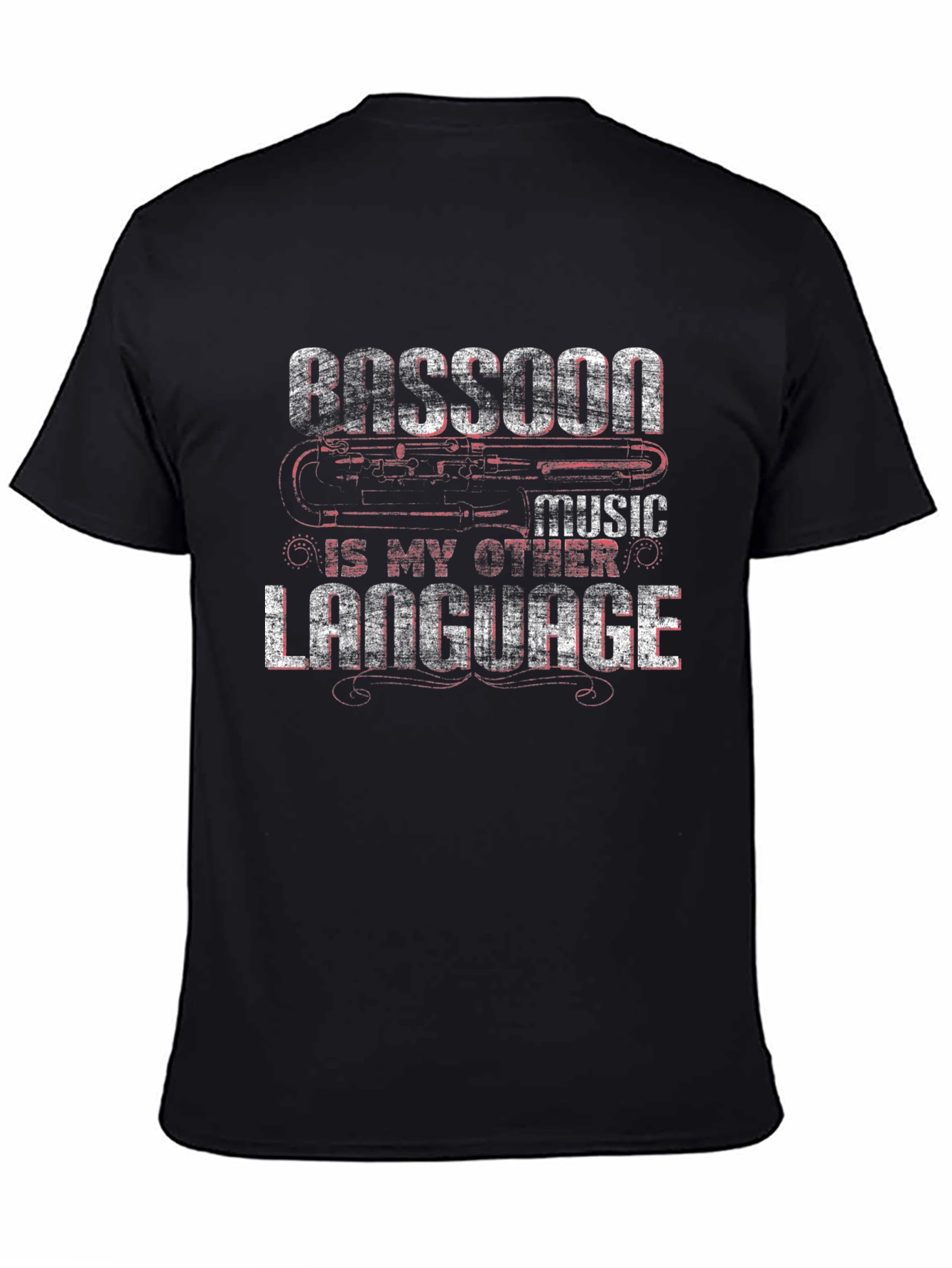 Bassoon Music T-Shirt - My Other Language Tee