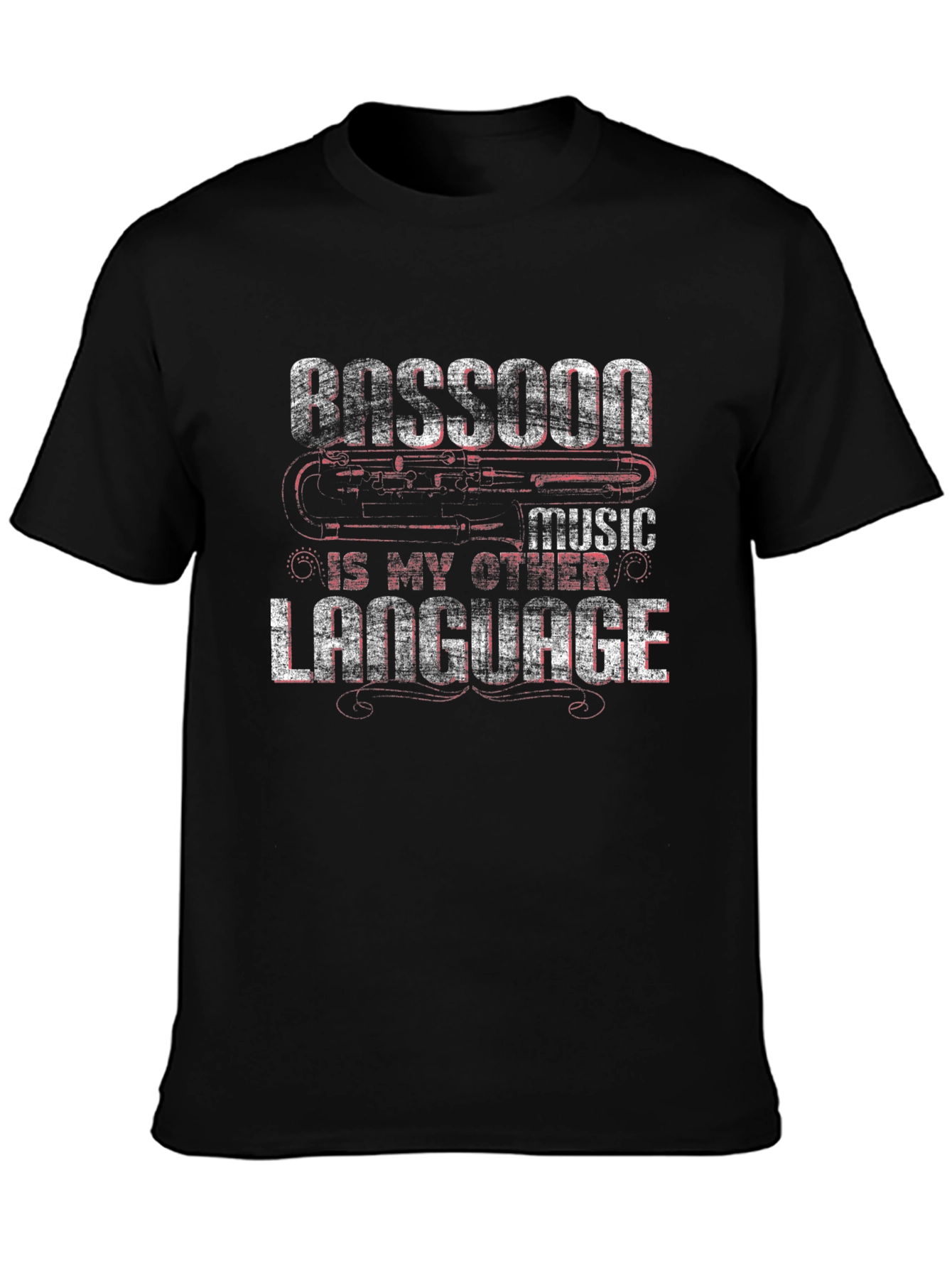 Bassoon Music T-Shirt - My Other Language Tee