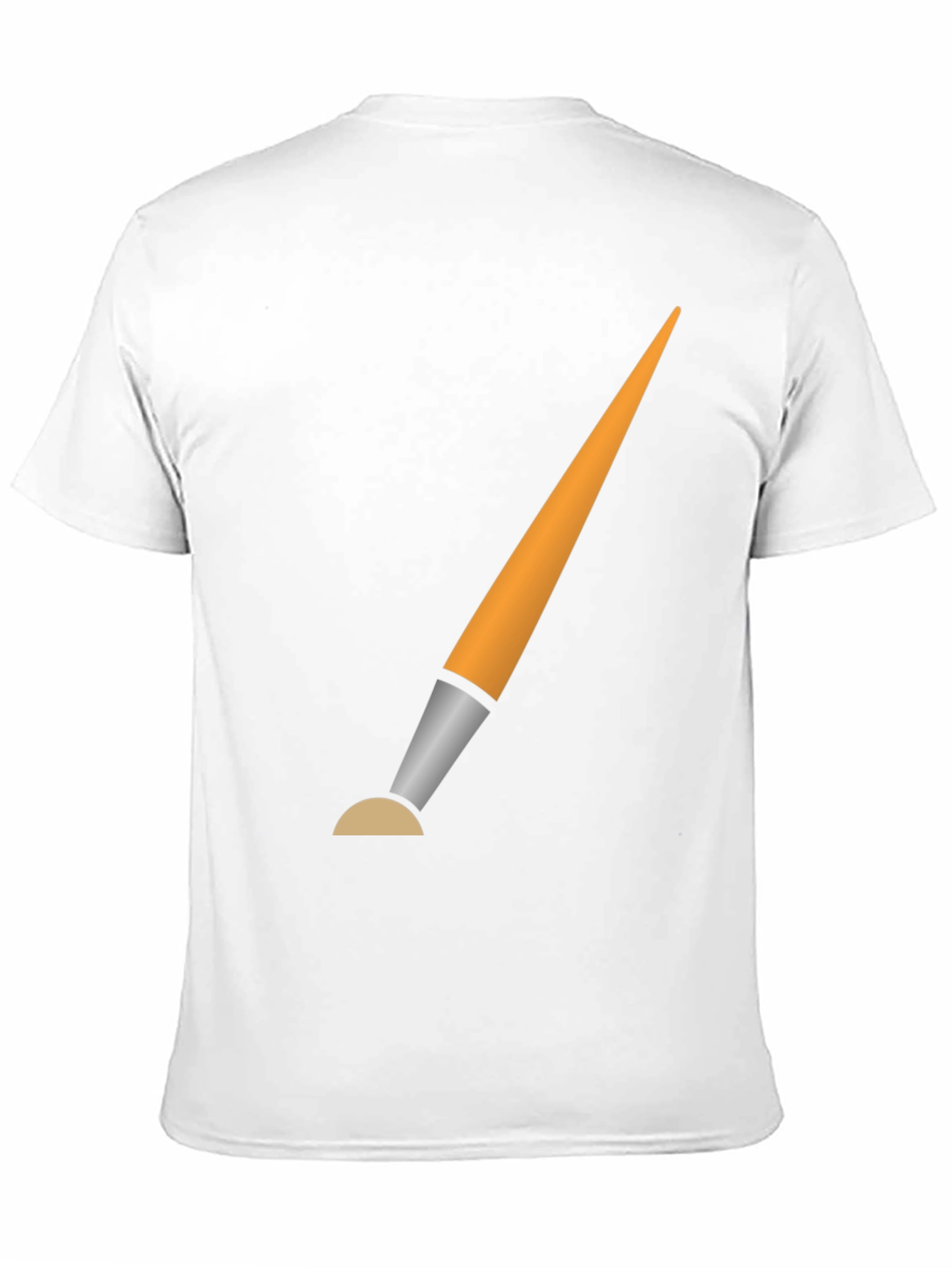 Brush Graphic Black T-Shirt