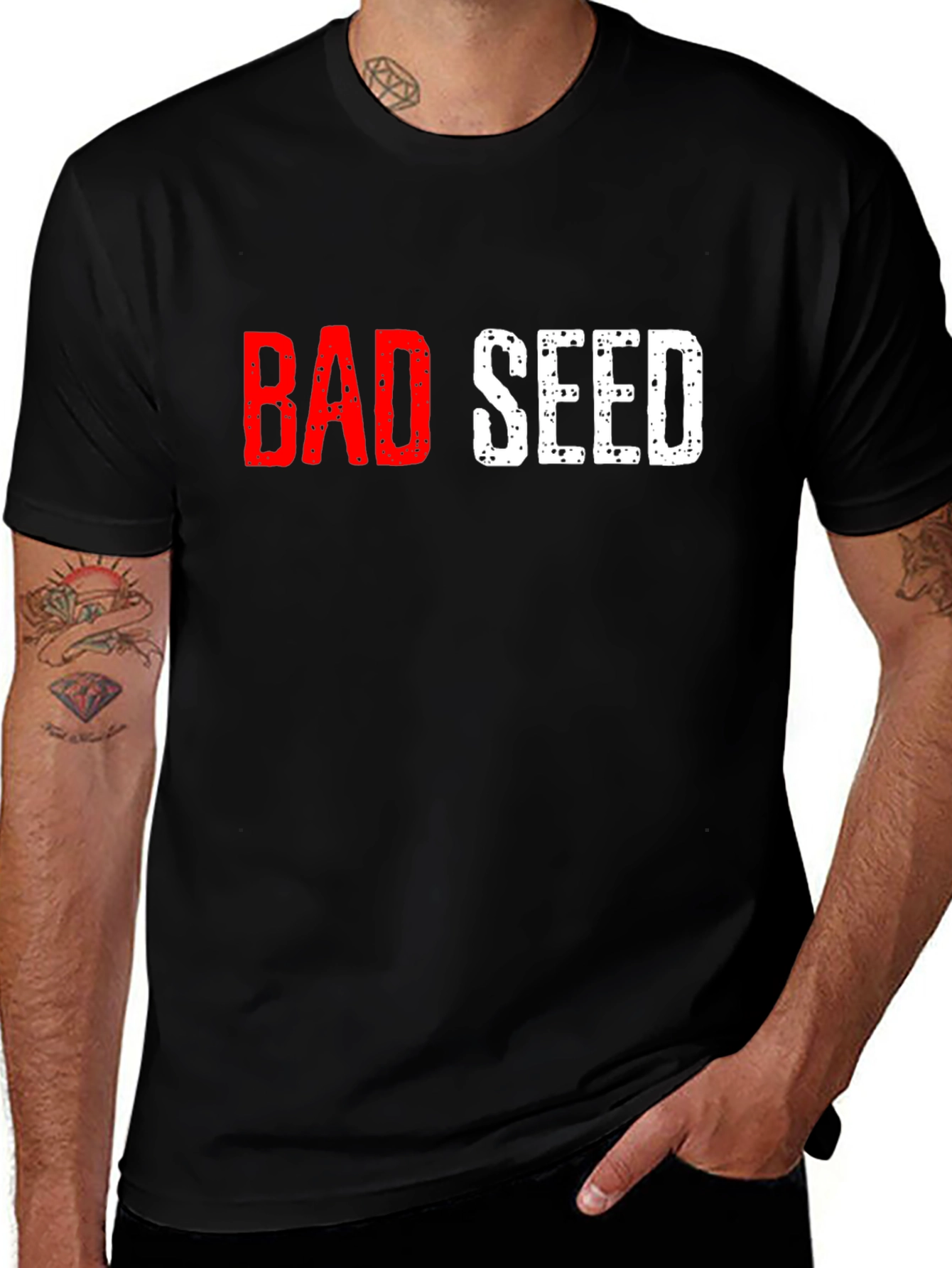 Bad Seed Graphic Tee - Stylish Mens Cotton T-Shirt