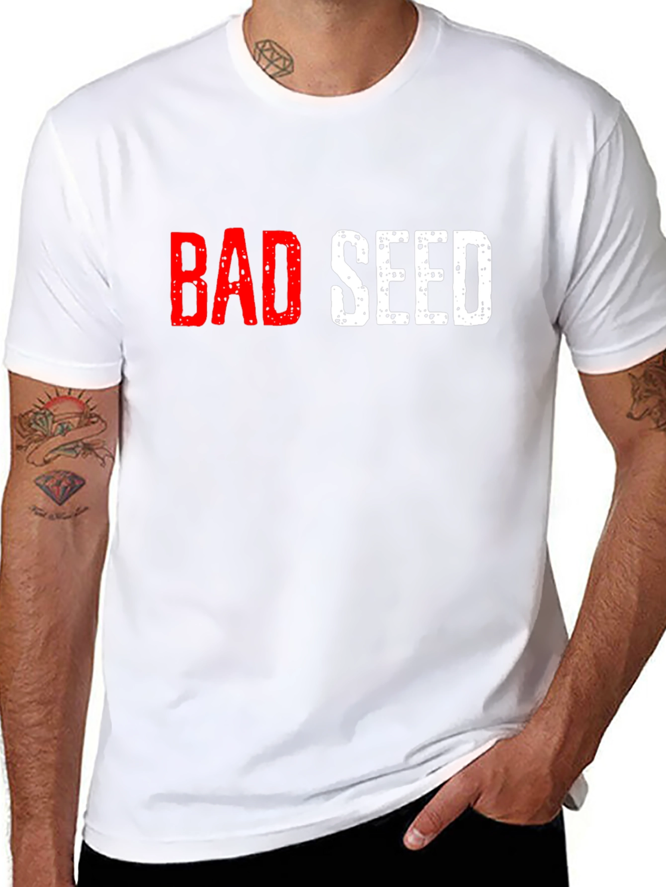 Bad Seed Graphic Tee - Stylish Mens Cotton T-Shirt