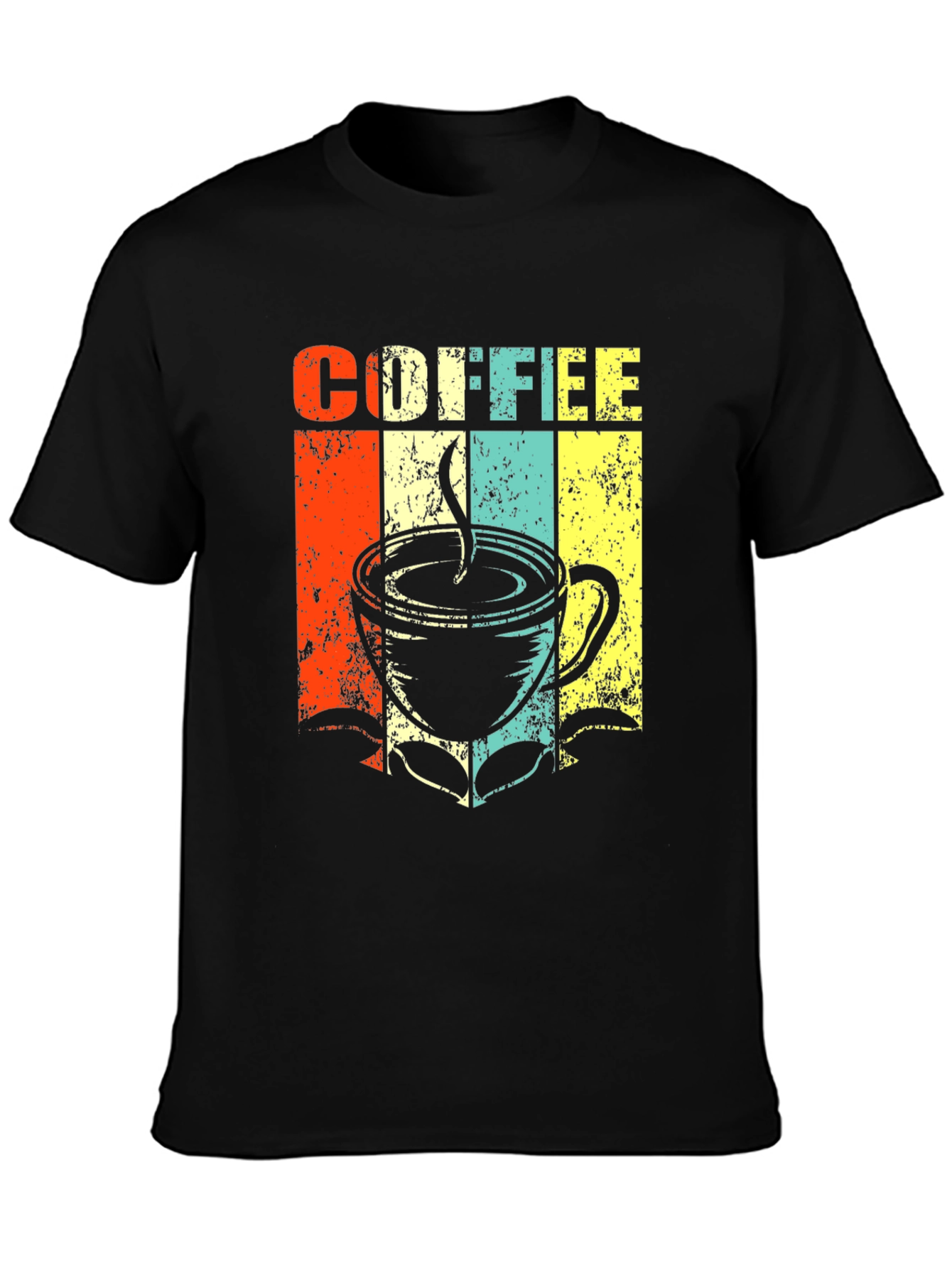 Retro Coffee Graphic T-Shirt