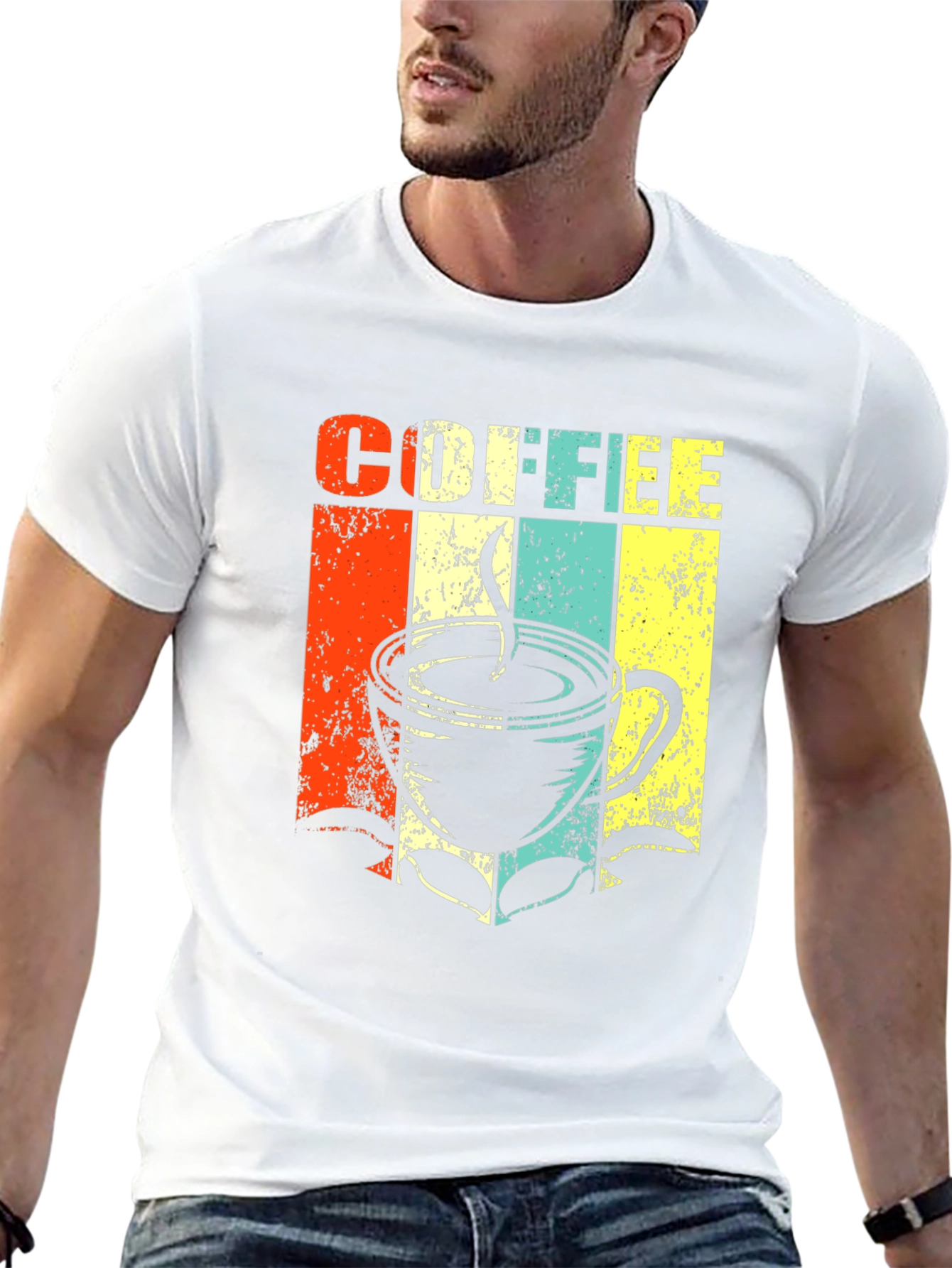 Retro Coffee Graphic T-Shirt