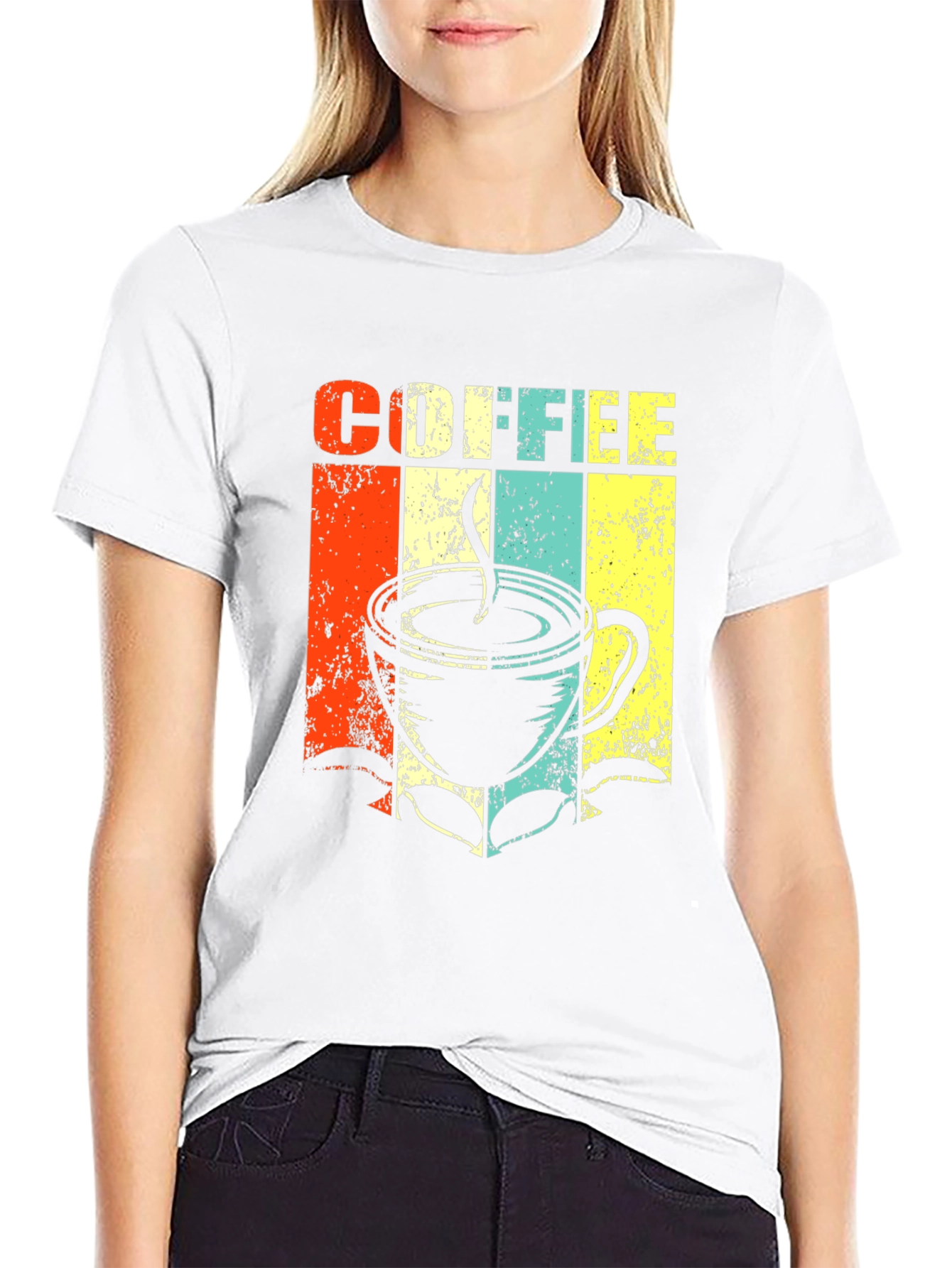 Retro Coffee Graphic T-Shirt