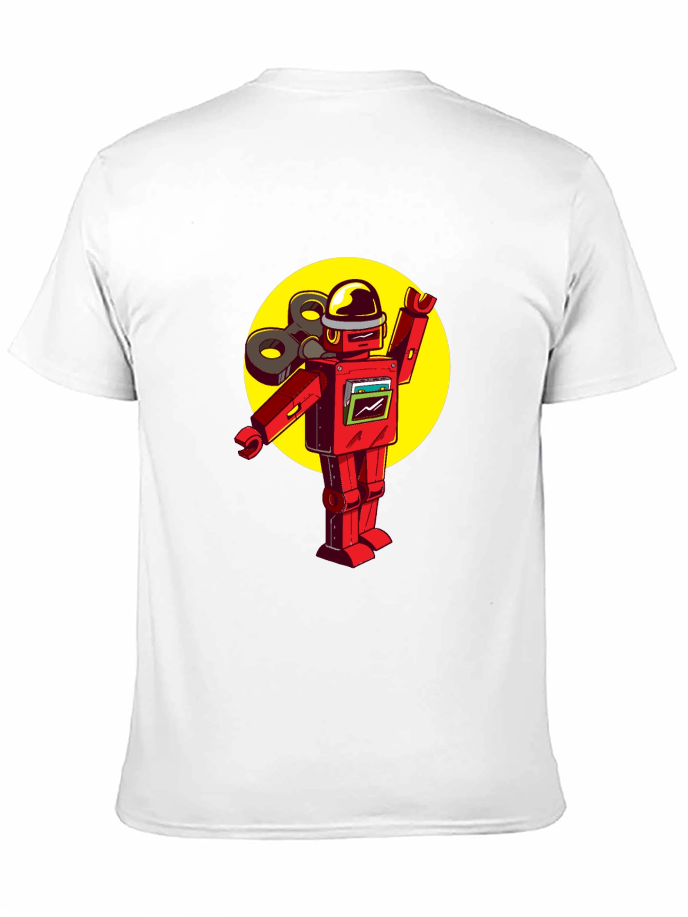 Retro Robot T-Shirt - Classic Toy Design