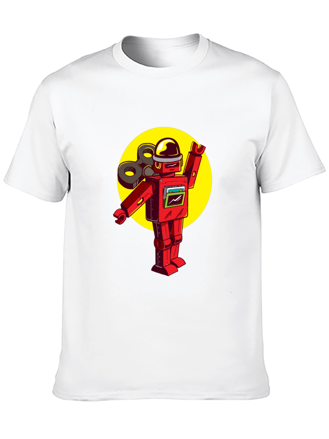 Retro Robot T-Shirt - Classic Toy Design