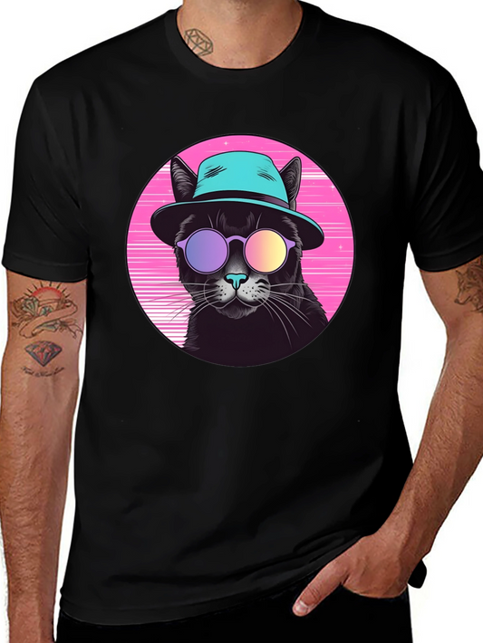 Cool Cat Retro T-Shirt