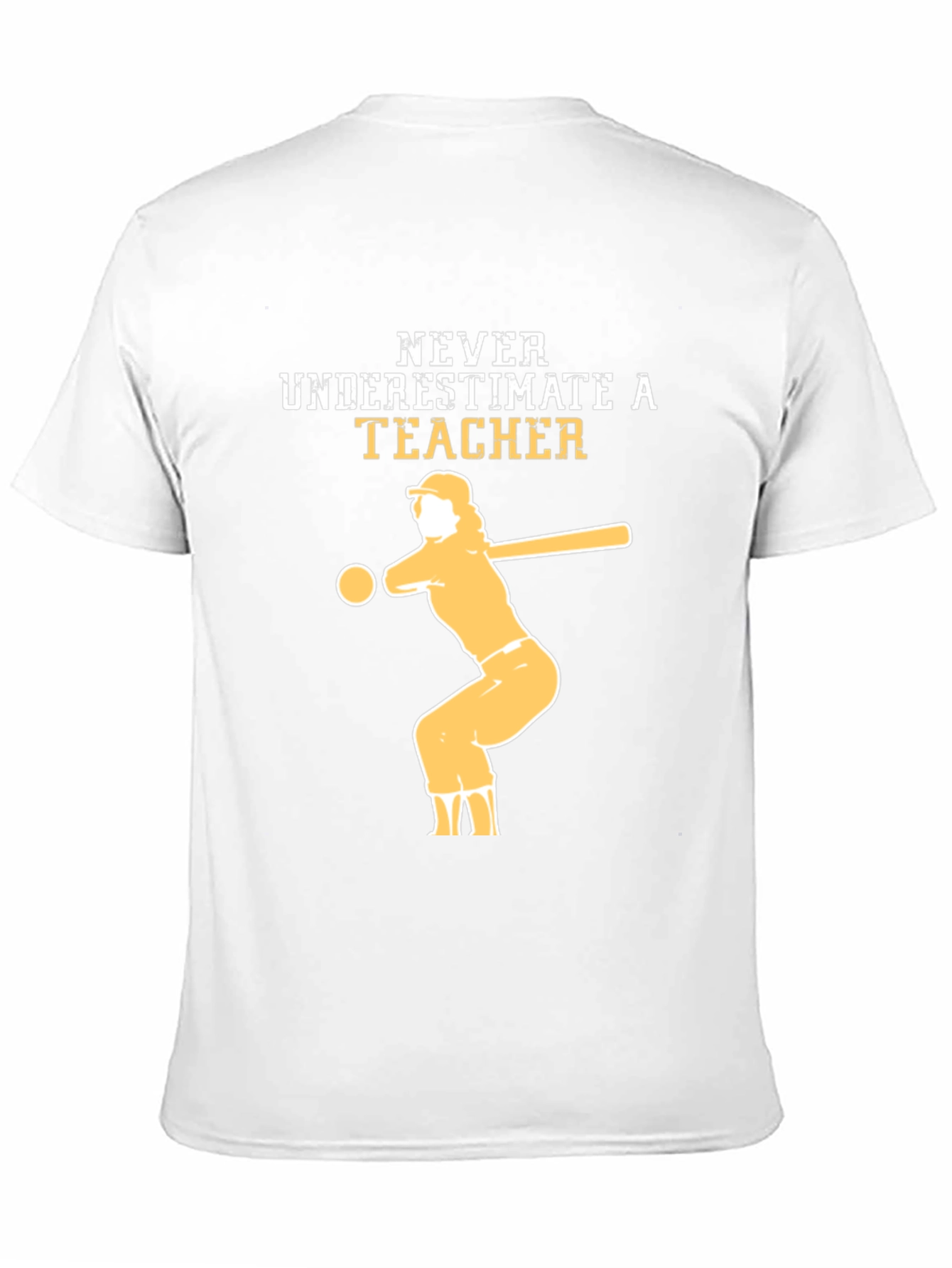 Never Underestimate a Teacher Baseball T-Shirt