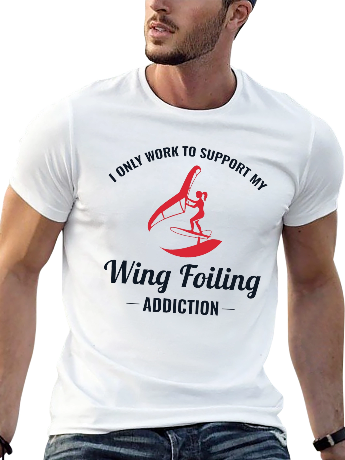Wing Foiling Addiction T-Shirt