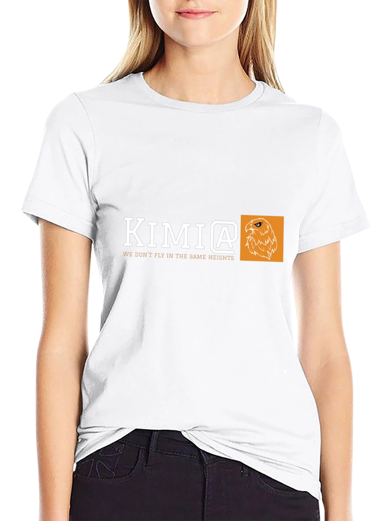 KIMIA We Dont Fly Same Heights Graphic Tee