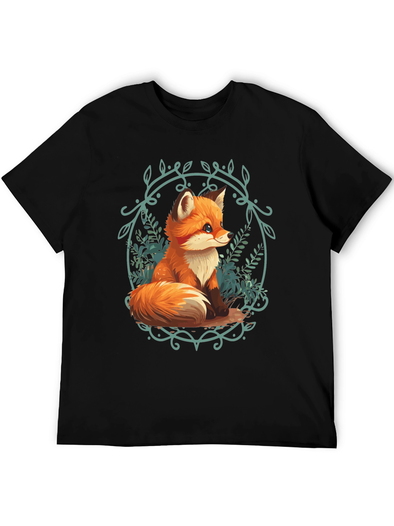 Fox Graphic T-Shirt - Nature Lover Tee