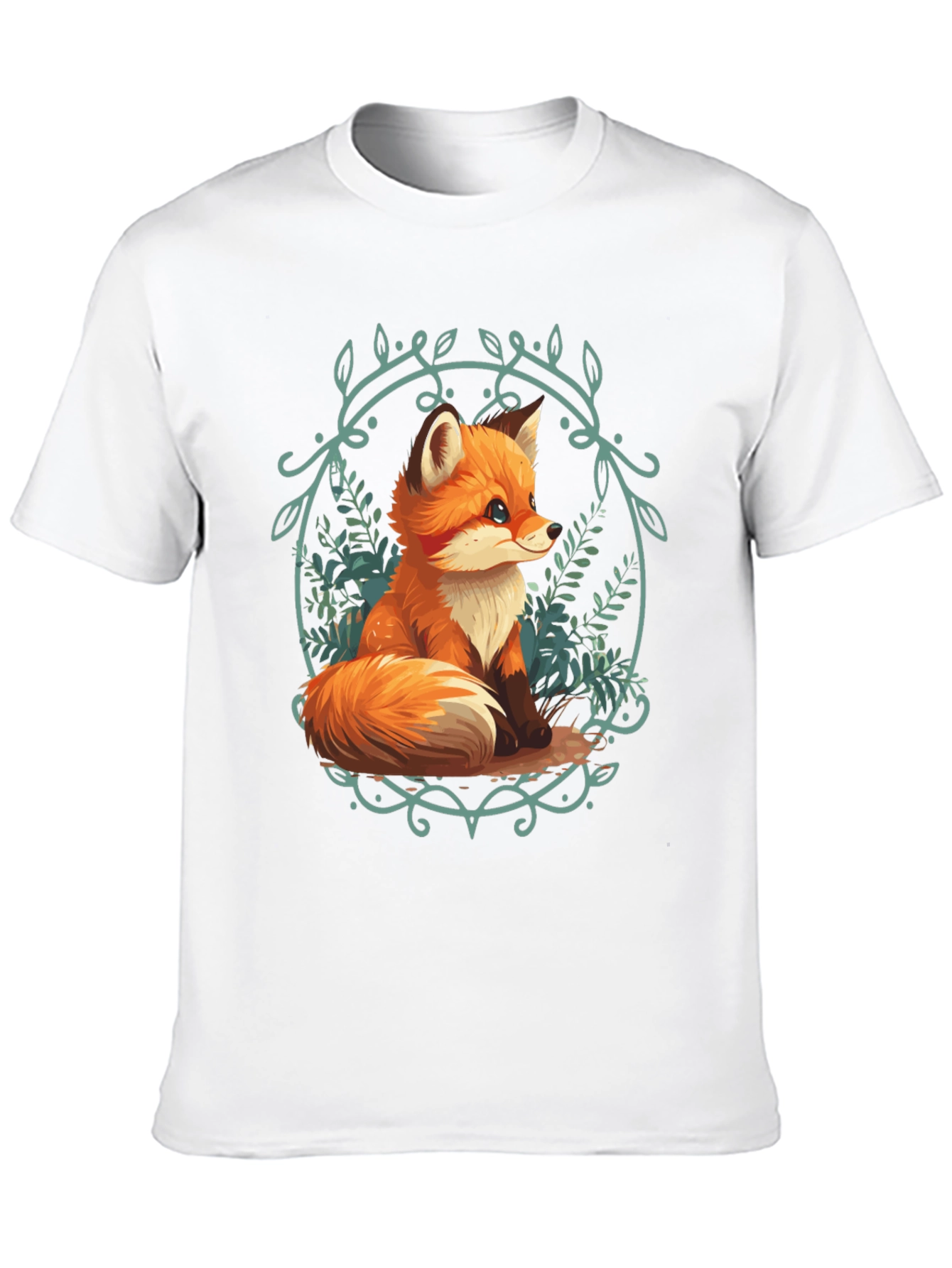 Fox Graphic T-Shirt - Nature Lover Tee