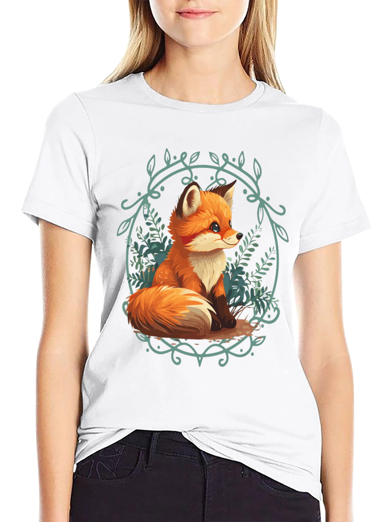 Fox Graphic T-Shirt - Nature Lover Tee