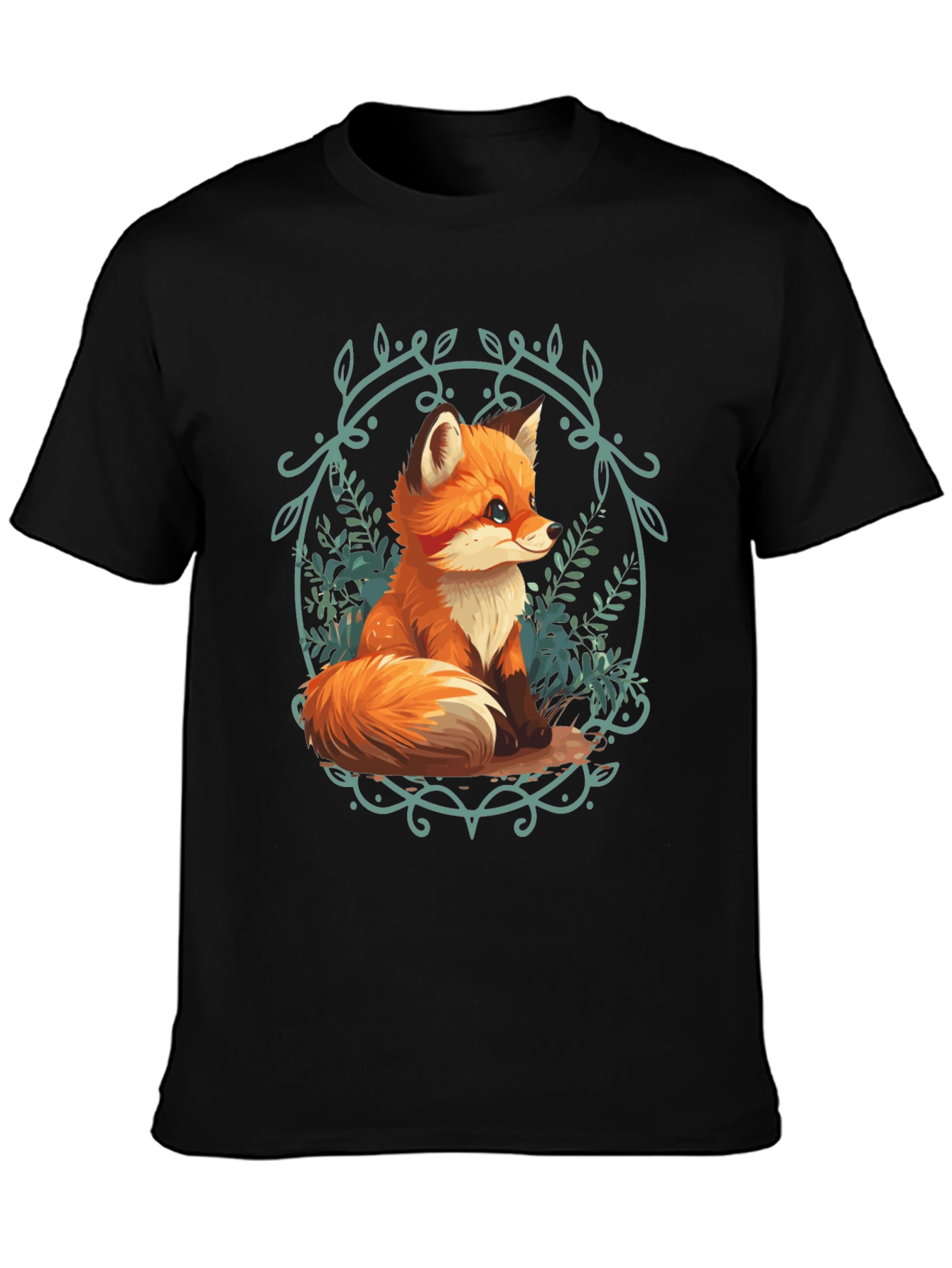 Fox Graphic T-Shirt - Nature Lover Tee