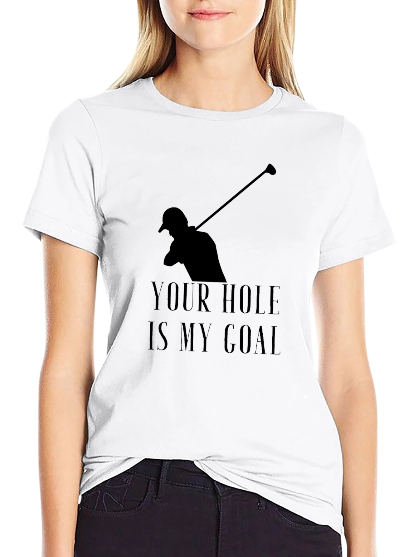 Golf Tee: Your Hole is My Goal