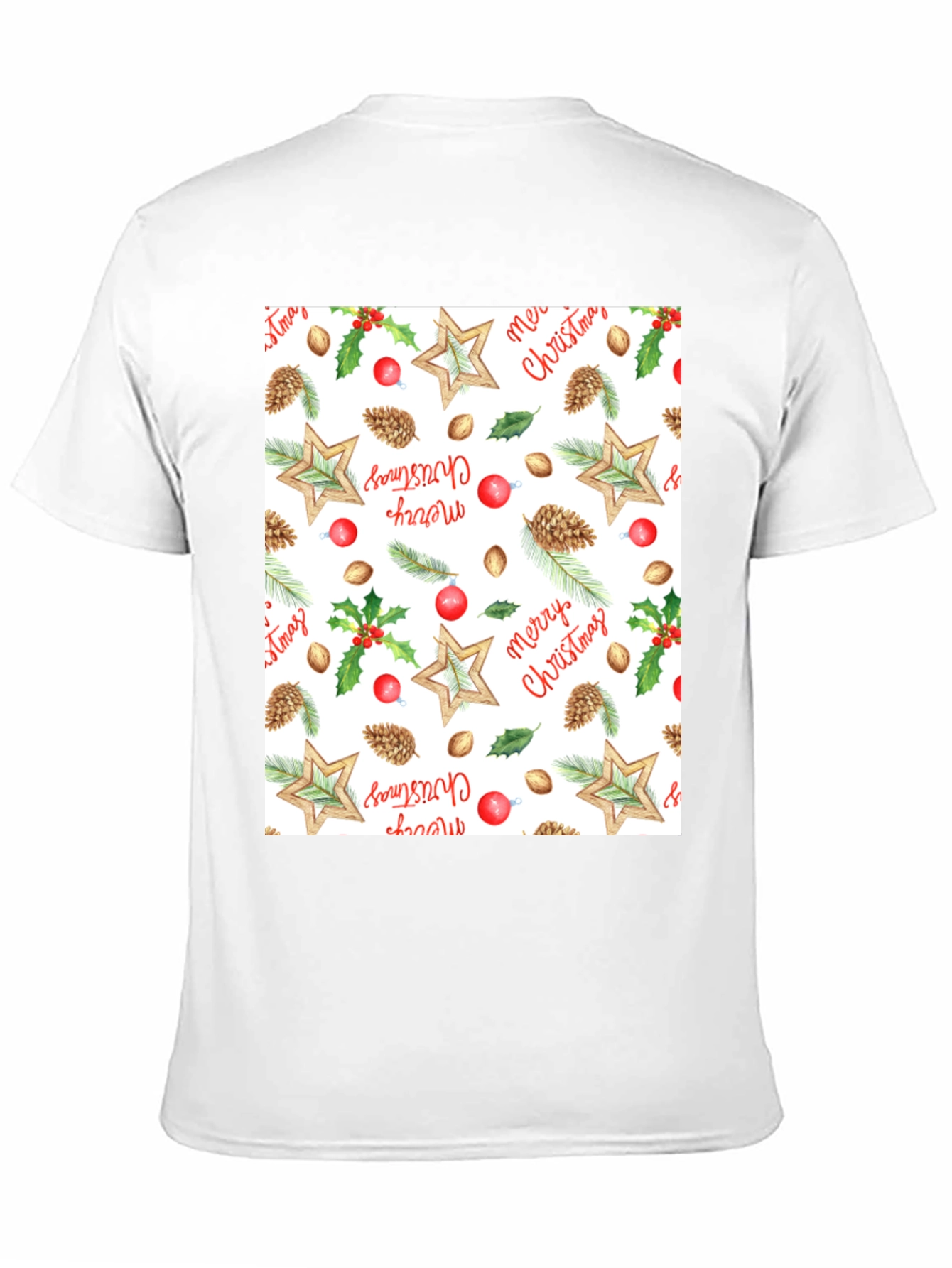 Festive Christmas Pattern T-Shirt
