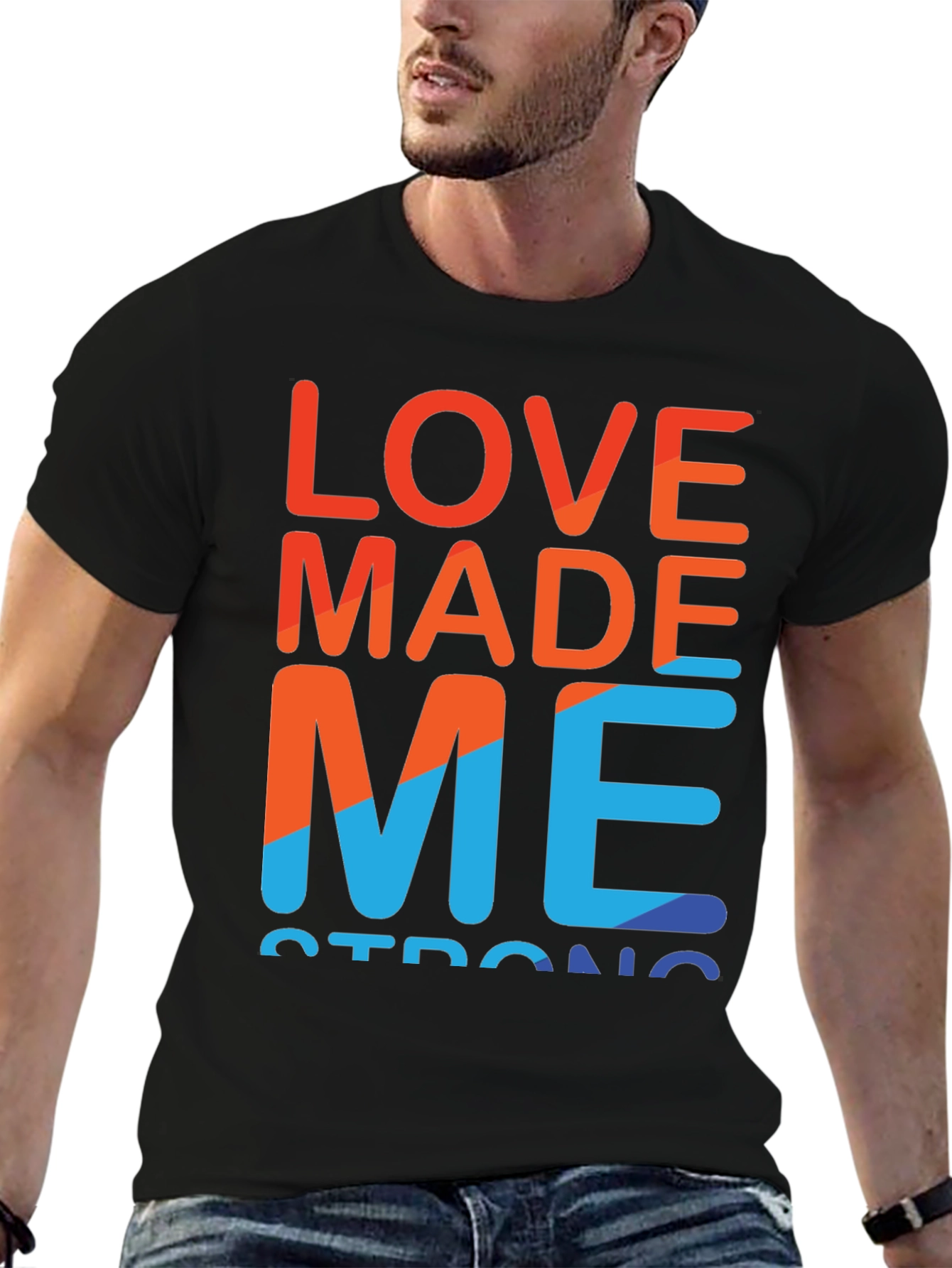 Love Made Me Strong Graphic Tee