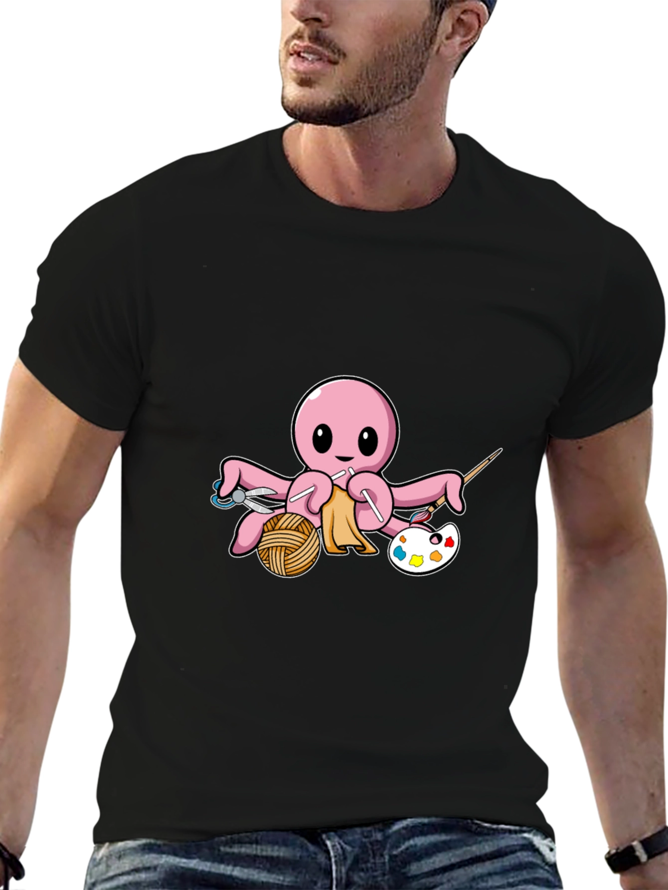 Crafty Octopus Graphic Tee
