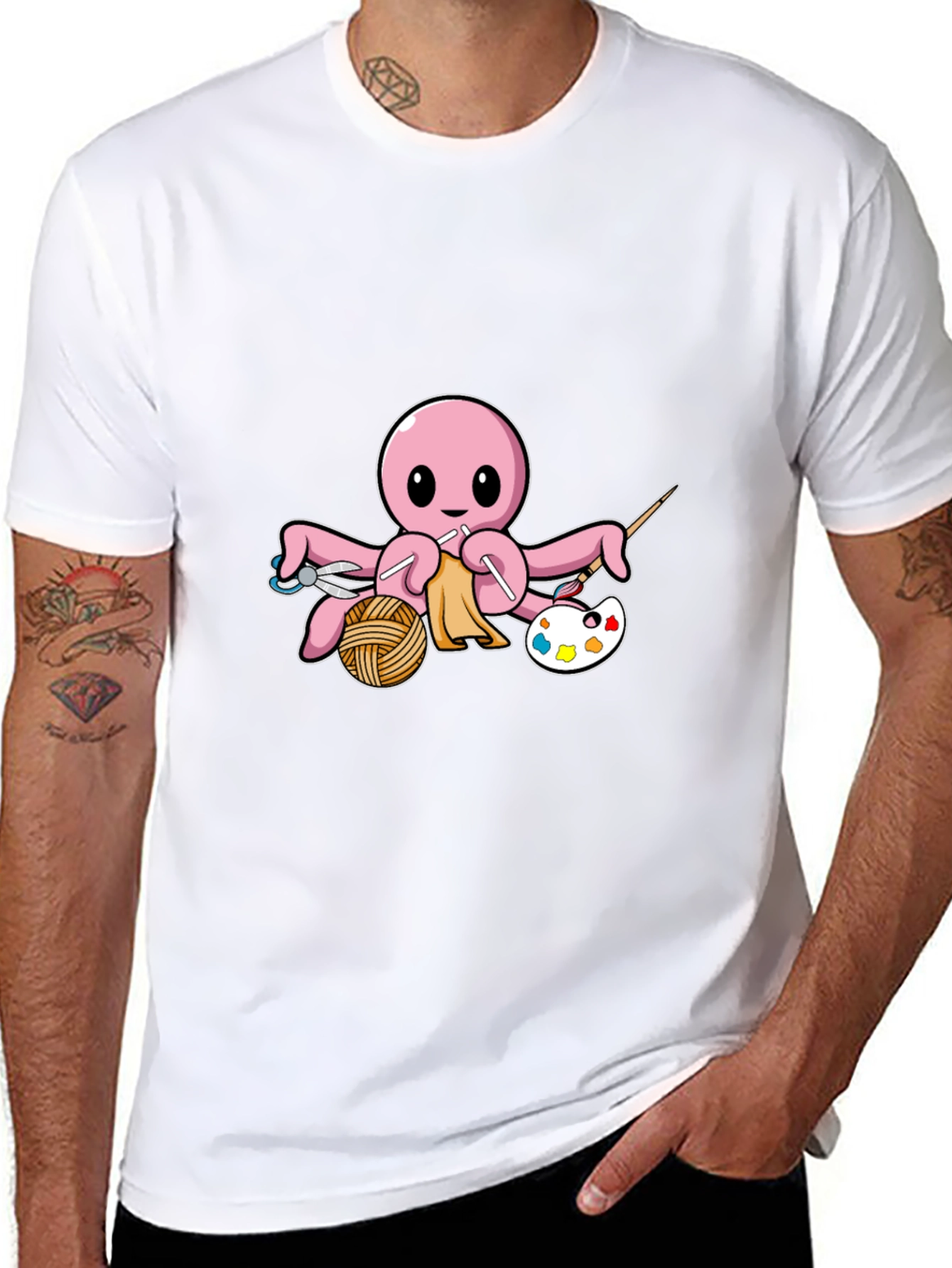 Crafty Octopus Graphic Tee