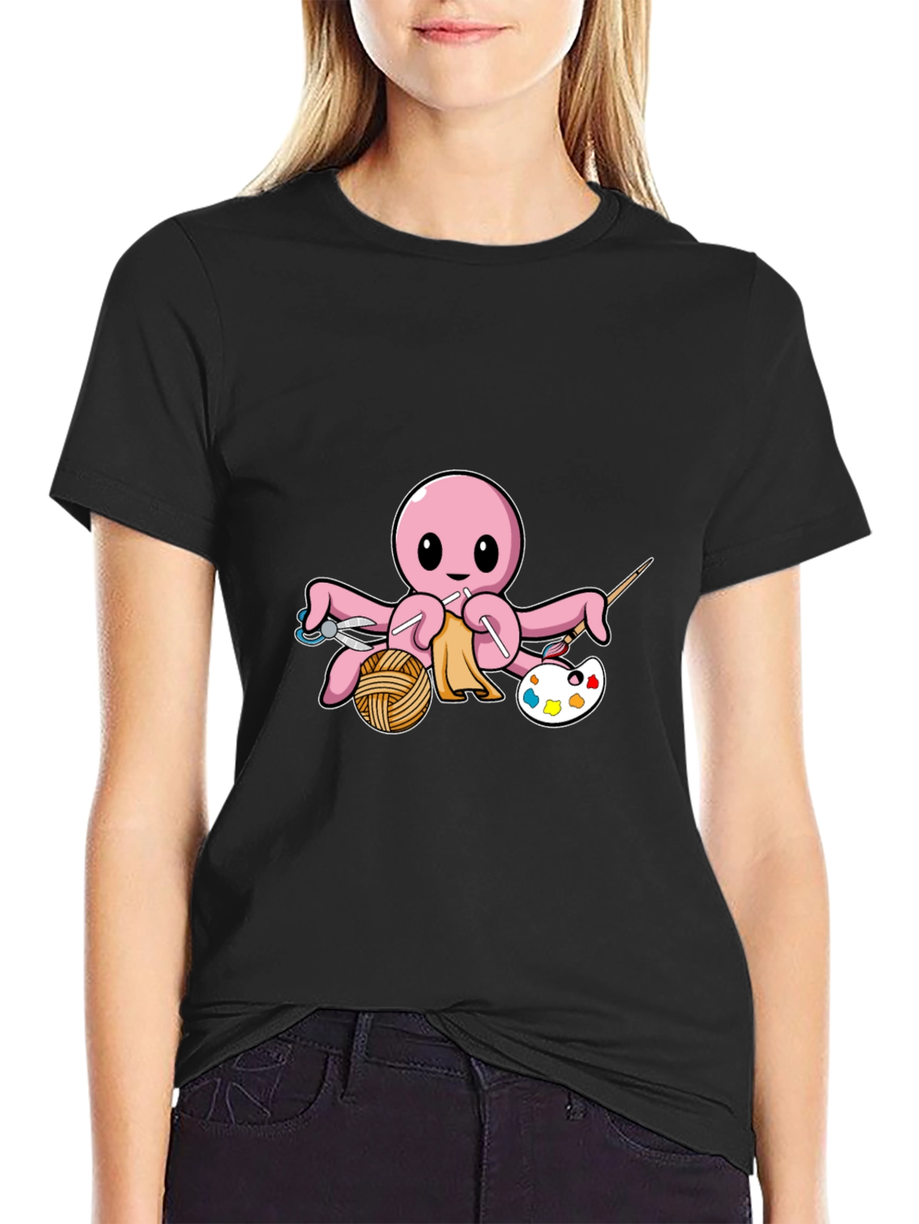 Crafty Octopus Graphic Tee