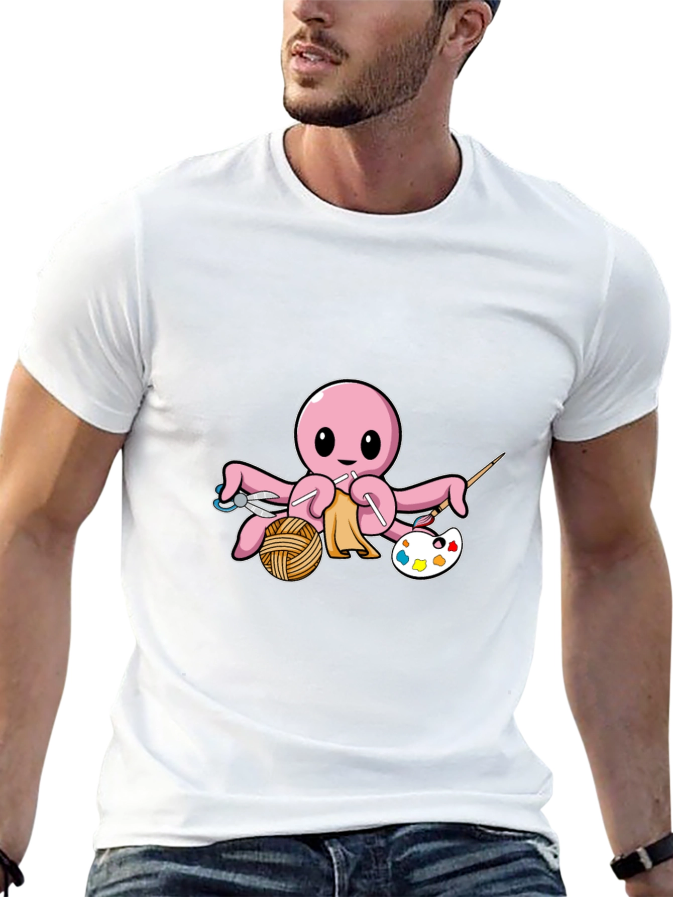 Crafty Octopus Graphic Tee