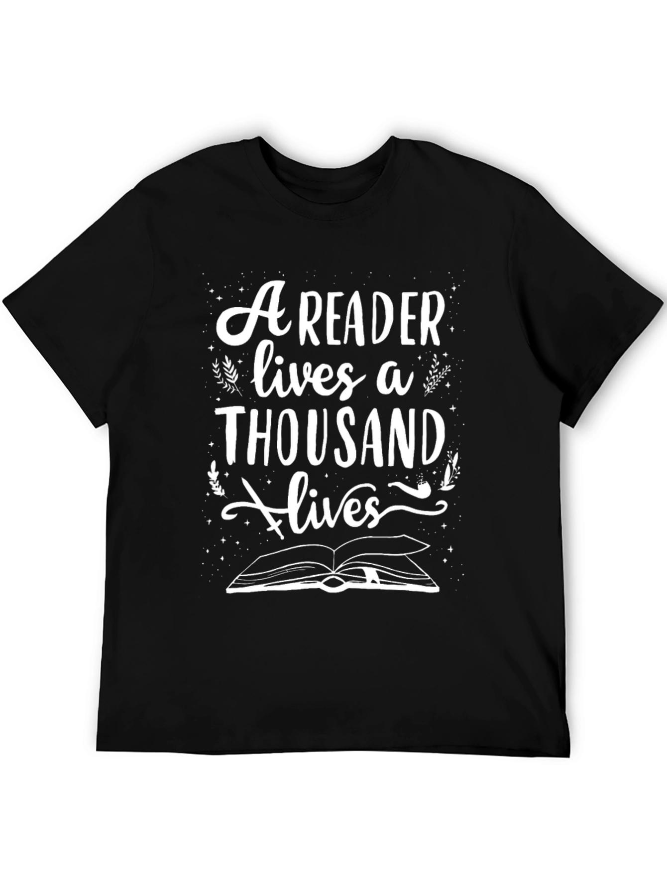 A Reader Lives a Thousand Lives Graphic Tee