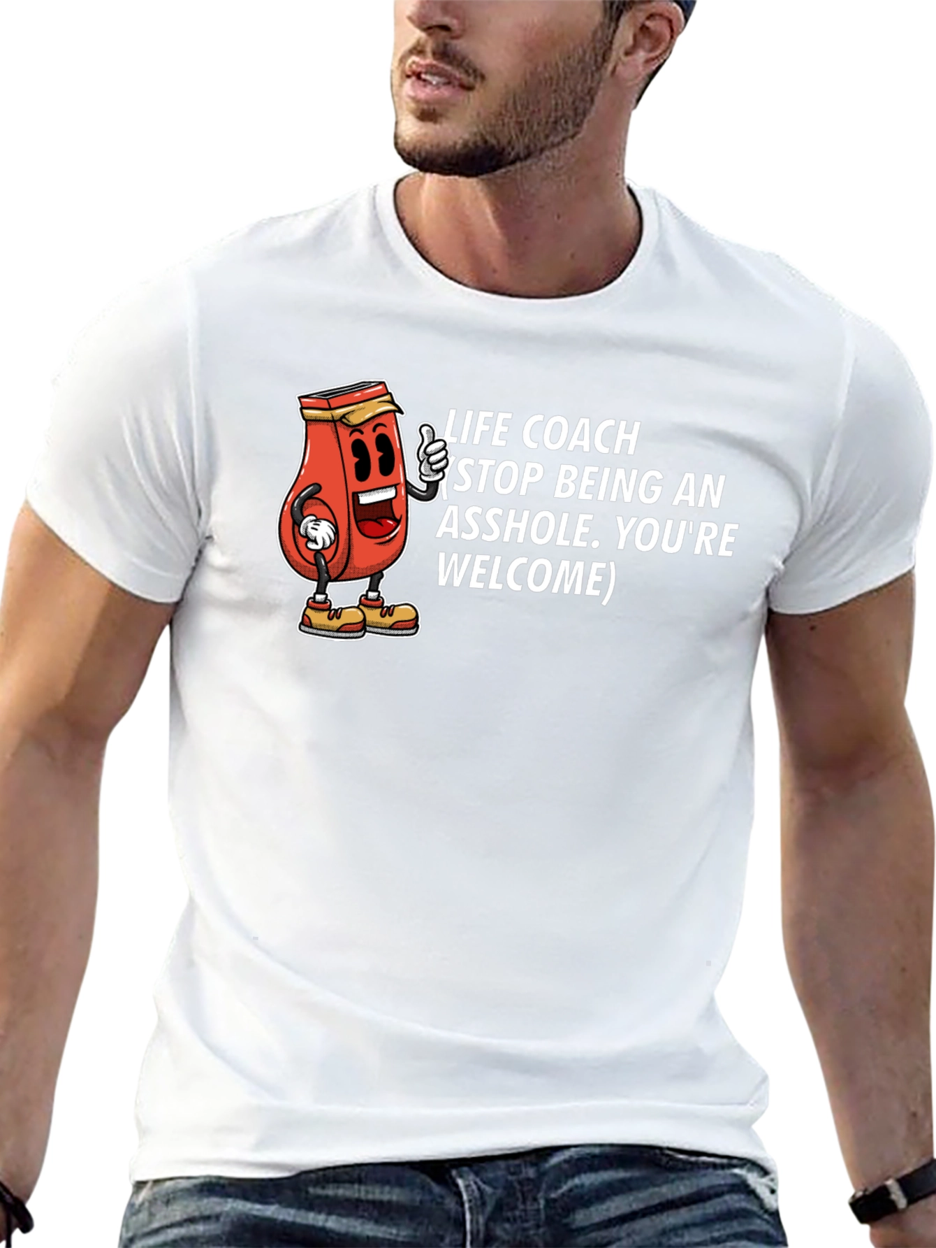 Life Coach Funny Graphic Tee